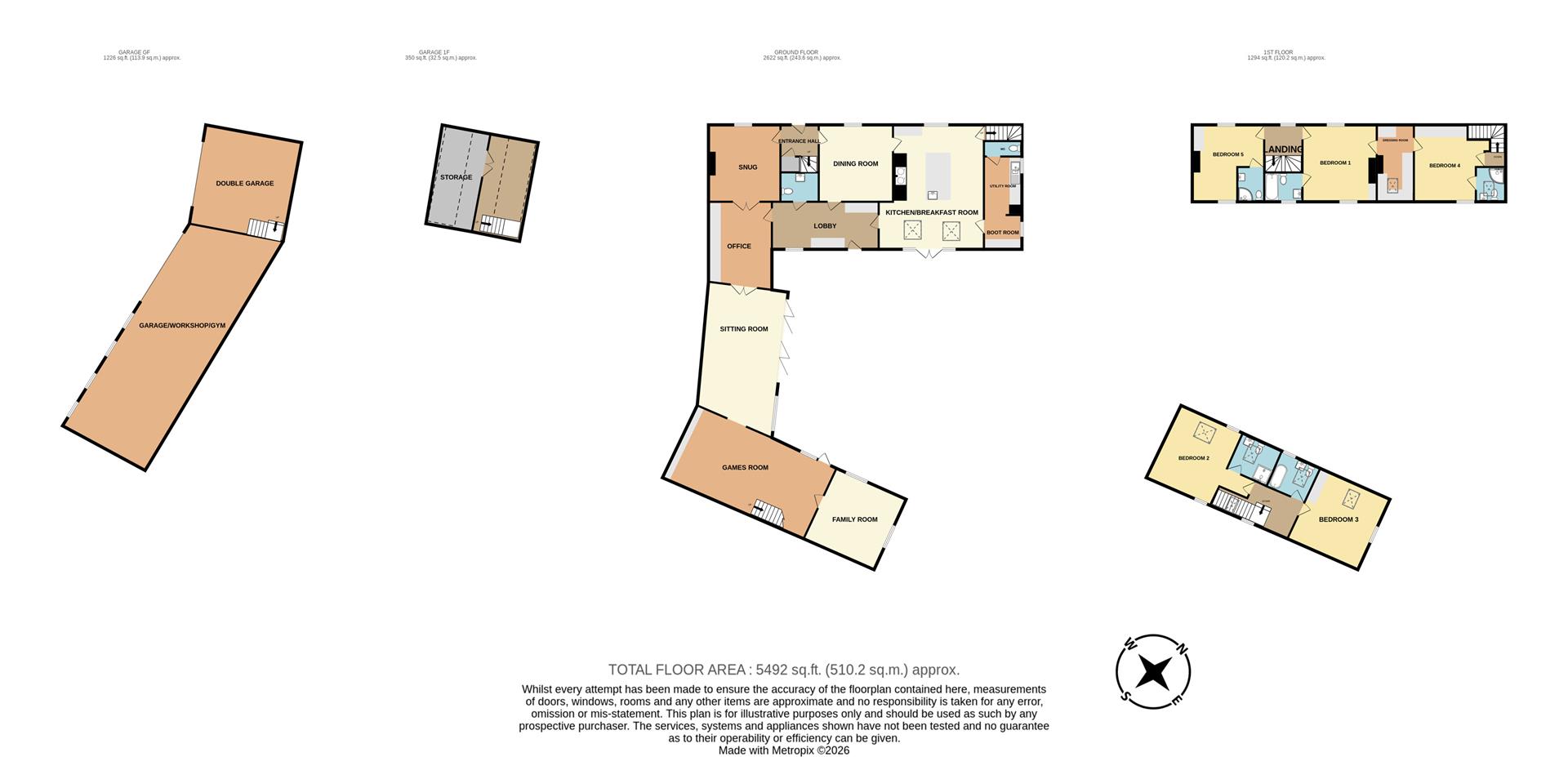 Beck Farm, 22, Eastgate, North Newbald floorplan