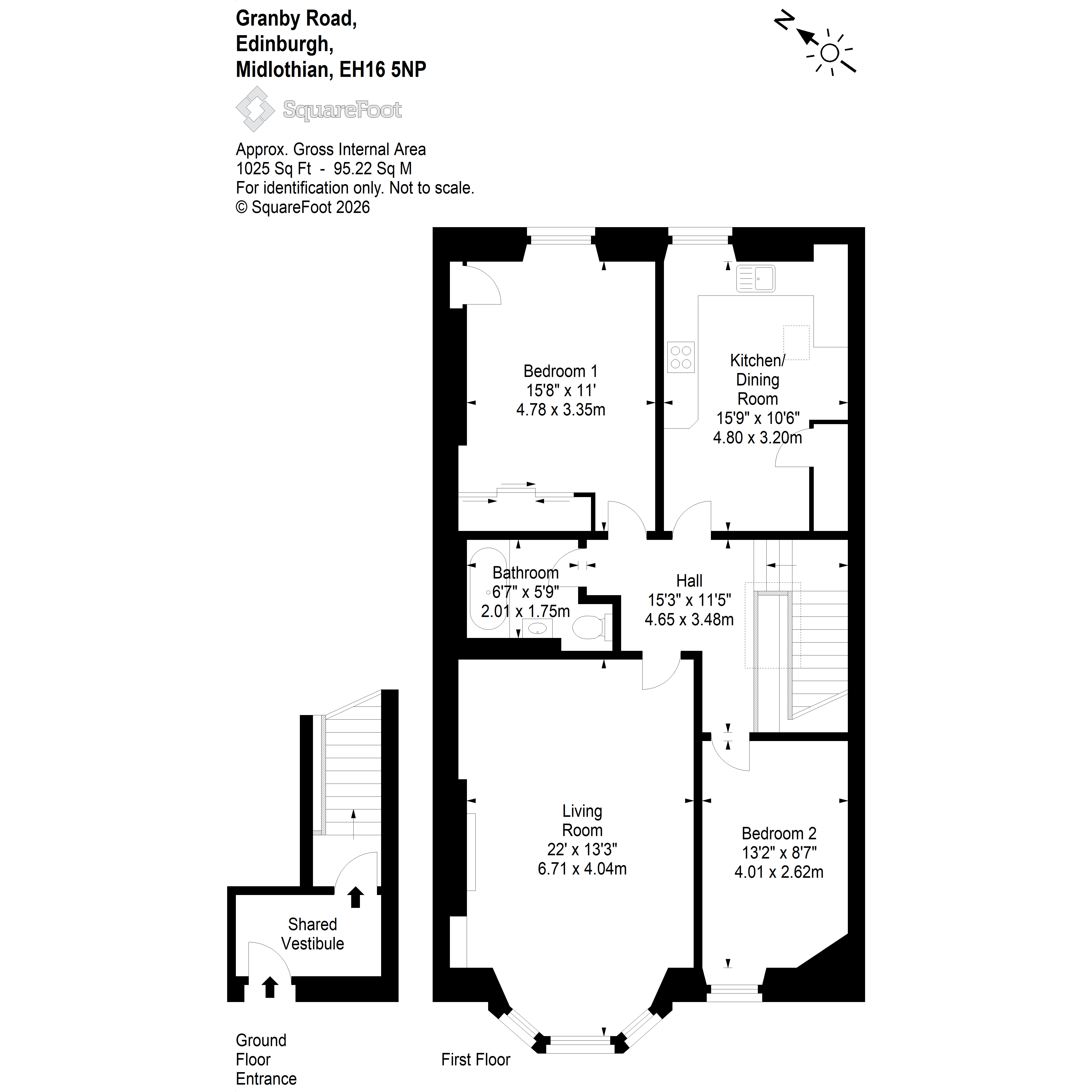 27A, Granby Road, Edinburgh floorplan