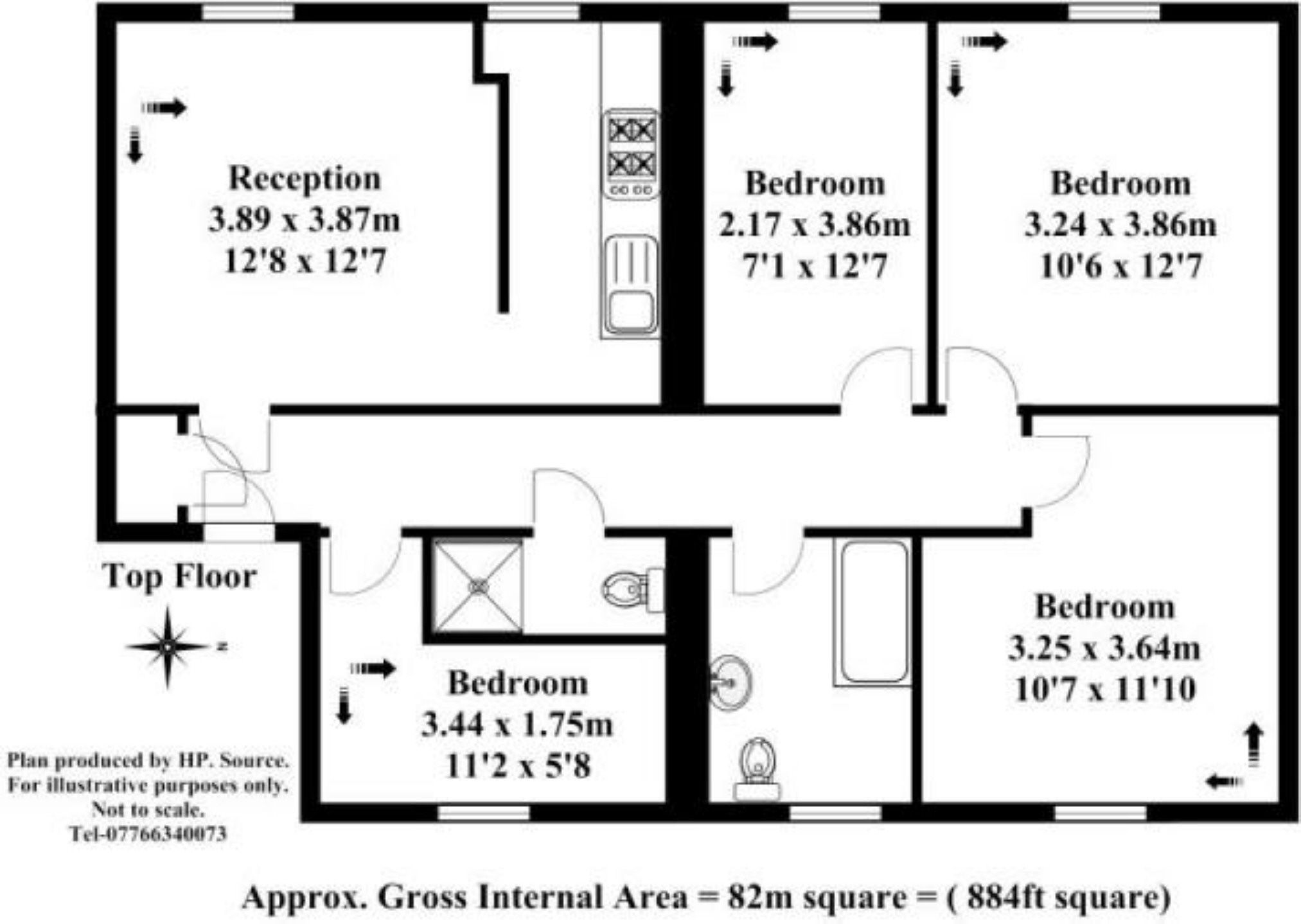 4 Bedrooms Flat to rent in Loftus Villas, Loftus Road, London W12