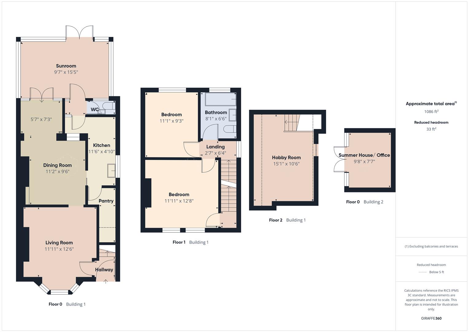 12, Charnwood Road, Barwell floorplan