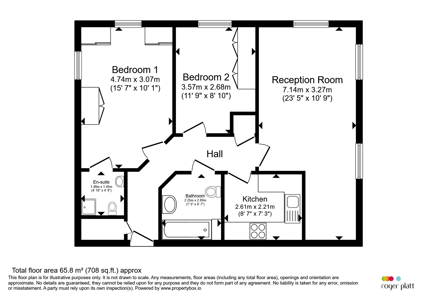 71, Little Horse Close, Reading floorplan