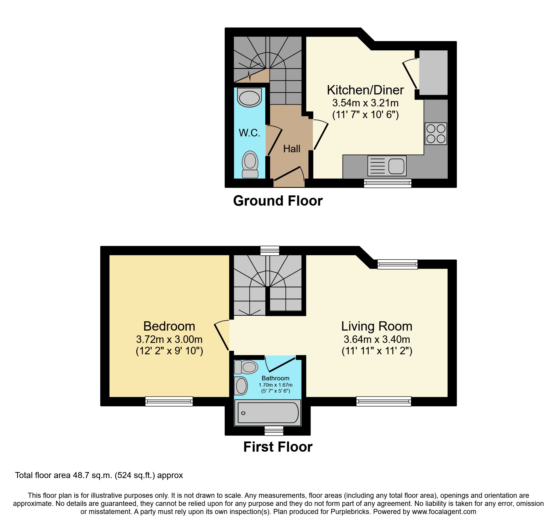 North End Road, Yapton BN18, 1 bedroom mews house for sale 64561837