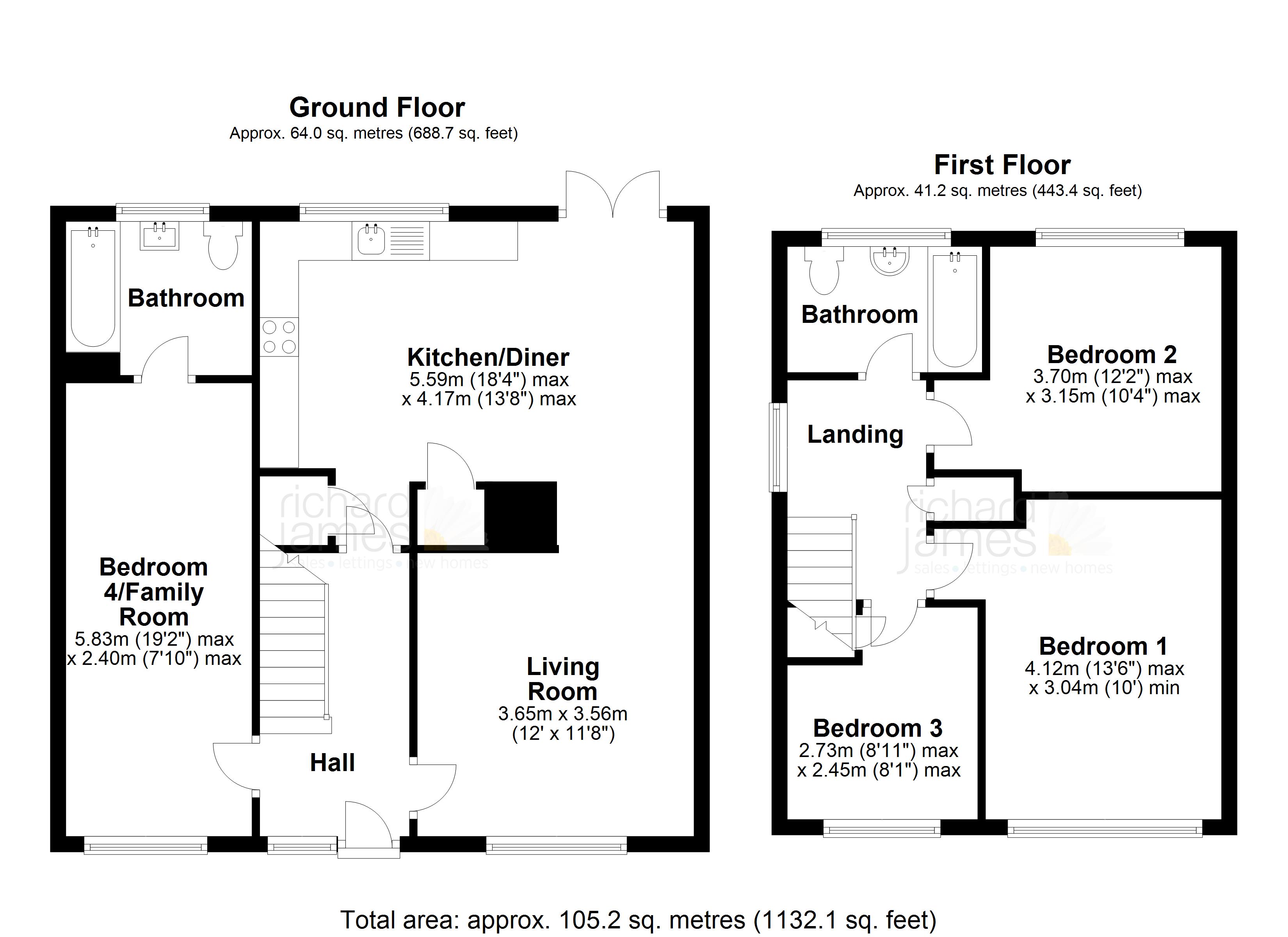 3 Bedrooms Detached house for sale in Gainsborough Avenue, Royal Wootton Bassett, Wiltshire SN4