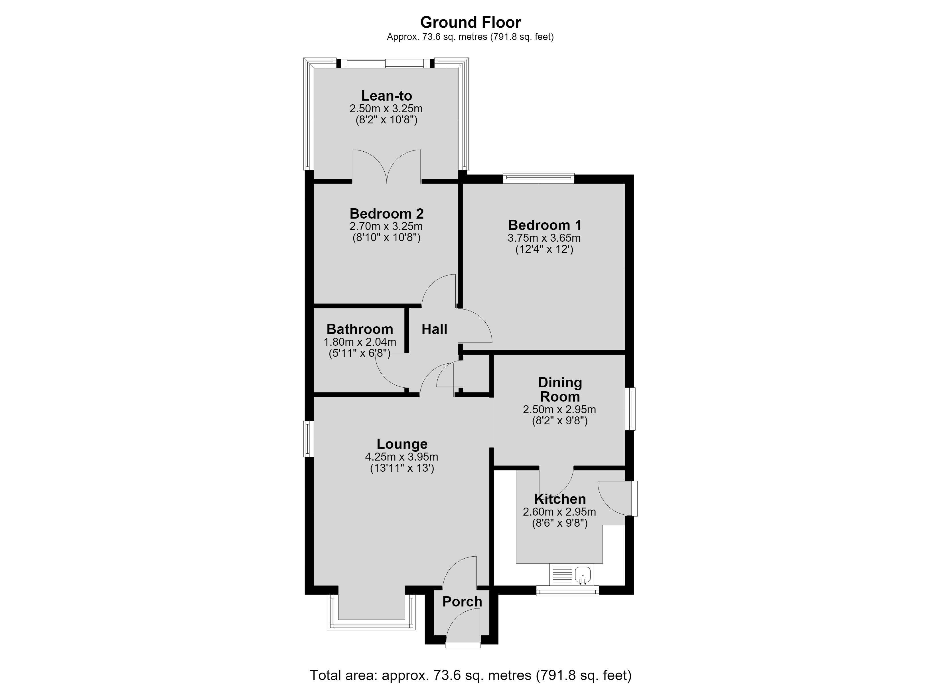 5, Pennycress Close, Lincoln floorplan
