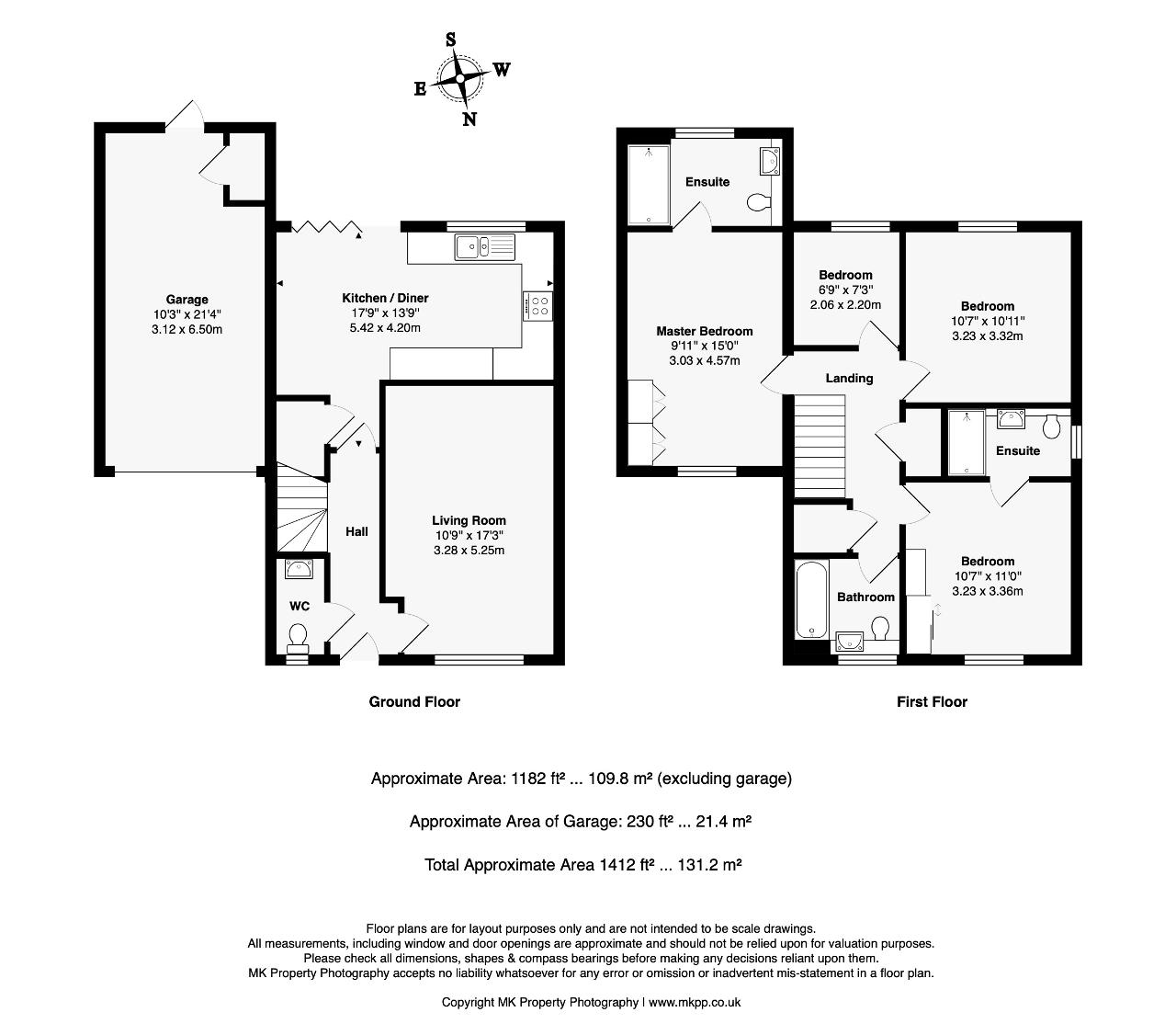 7, Chancel Close, Wavendon floorplan