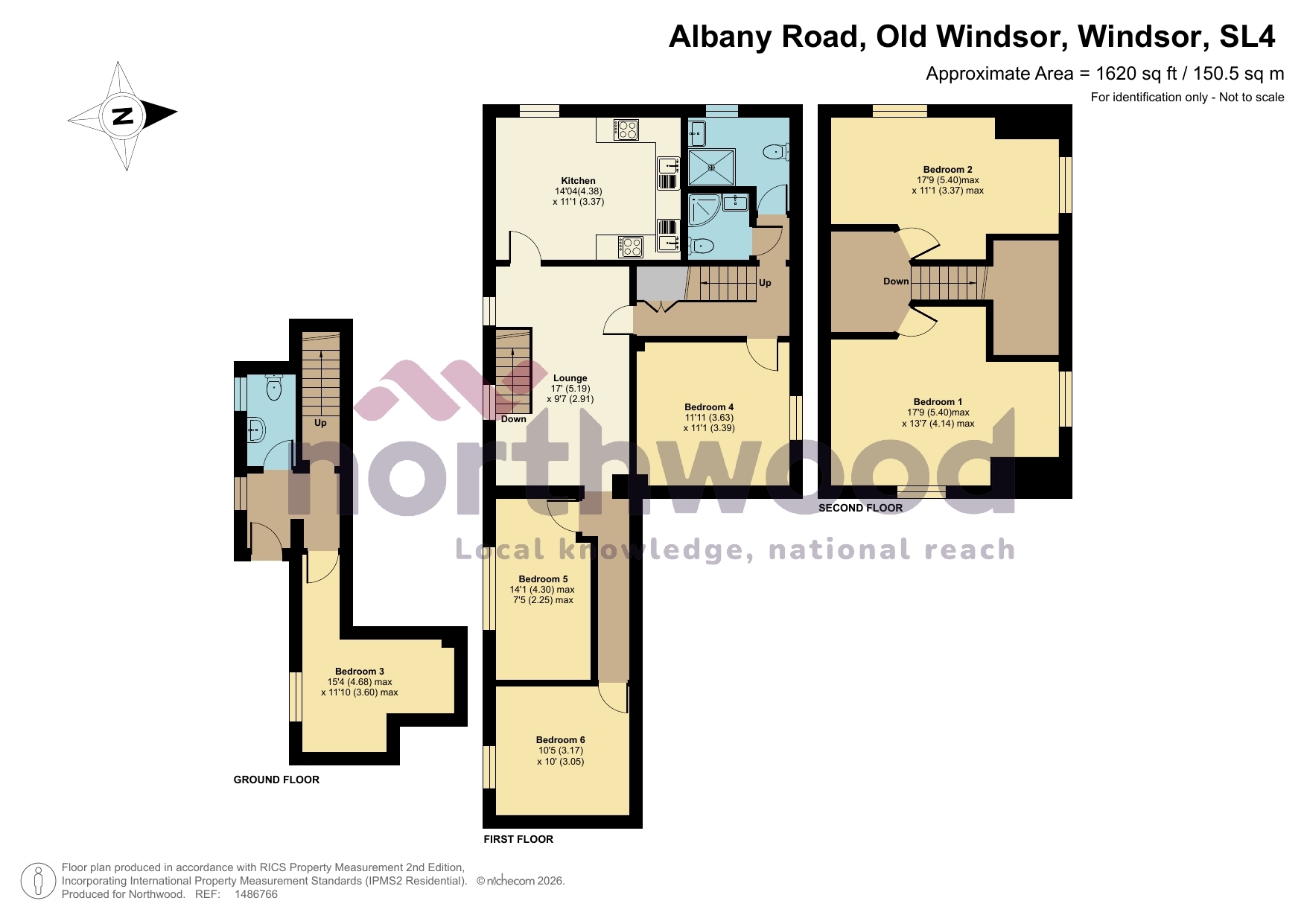 Room 2 - 88, Albany Road, Windsor floorplan