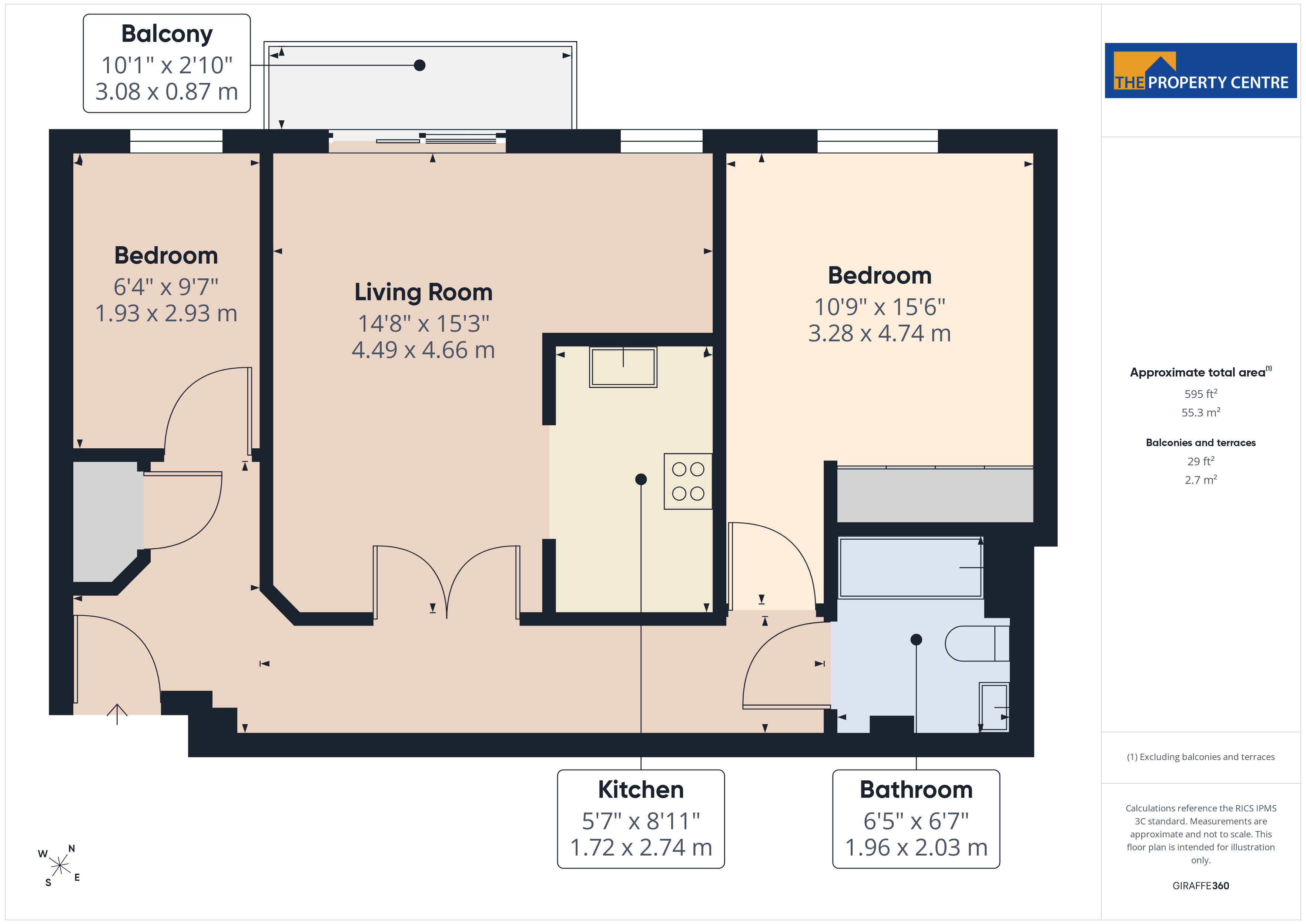 Flat 11, Emperor Court, 19, Brookbank Close, Gloucestershire floorplan