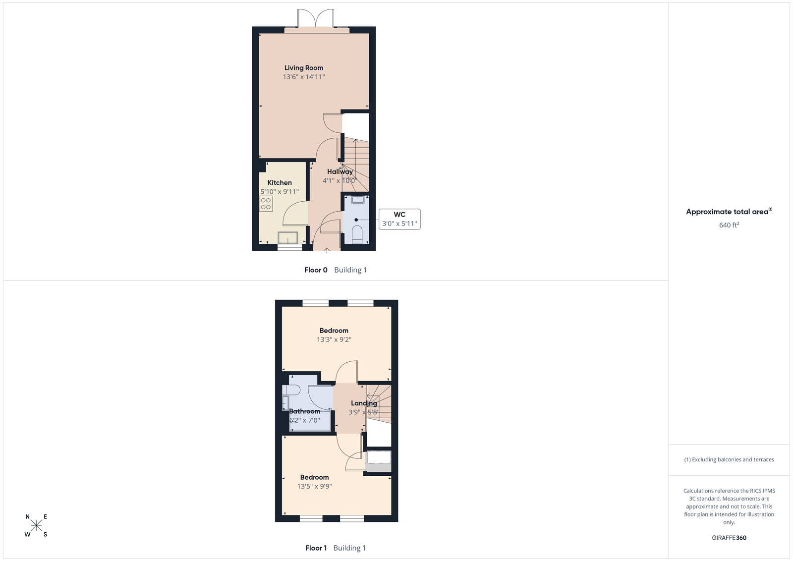 20, Salmon Road, Sawbridgeworth floorplan