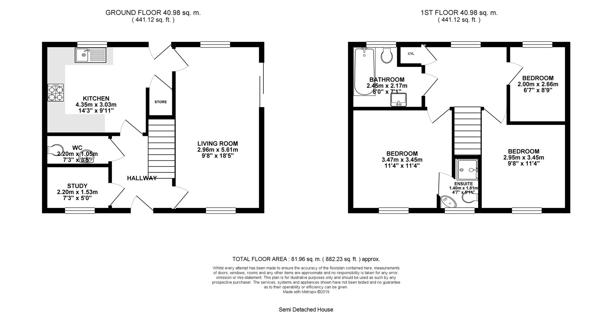 3 Bedrooms Semi-detached house for sale in Chestnut Close, Keyworth, Nottingham NG12