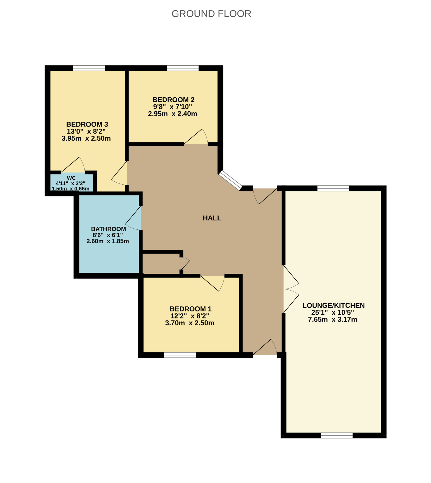 5 Kilmun Court, Dunoon floorplan