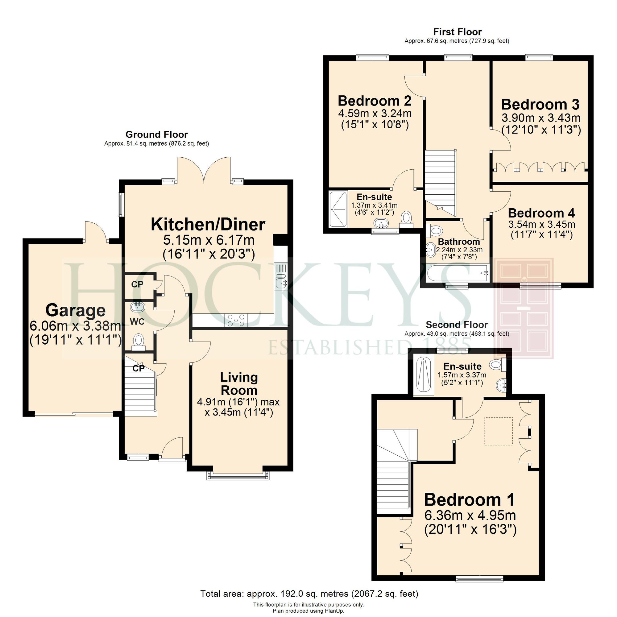 15 Farriers Way, Cambridge floorplan