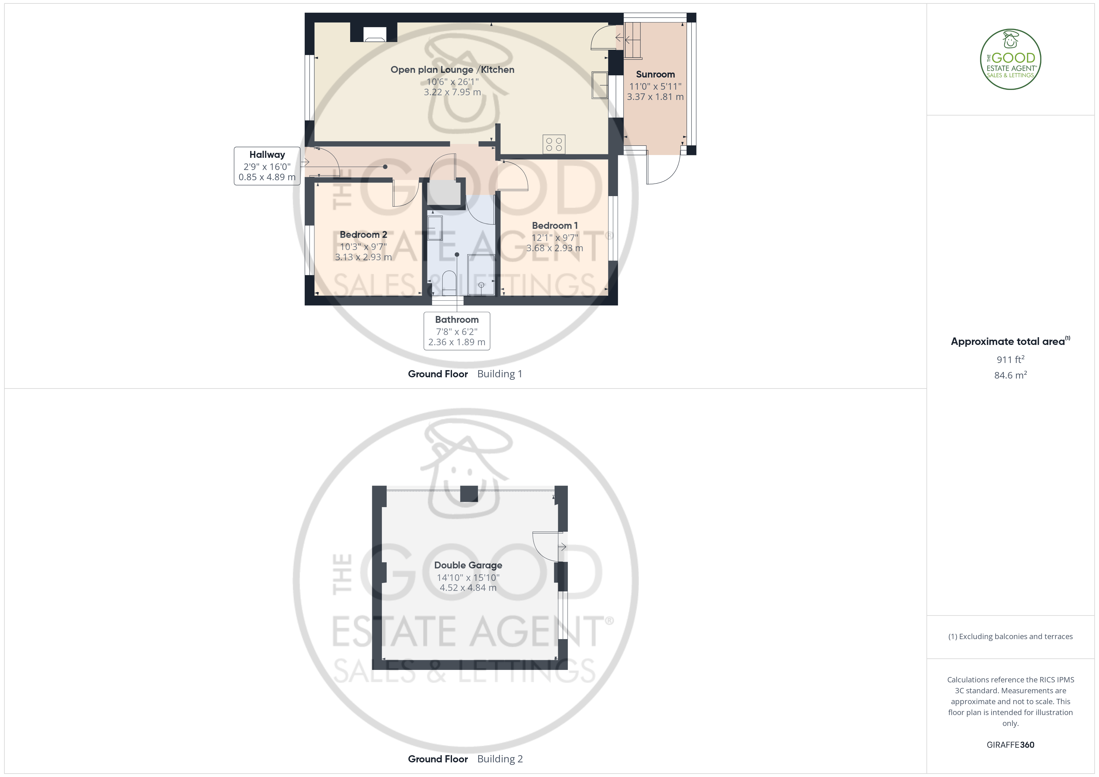 6, Heliston Place, Pontrilas floorplan