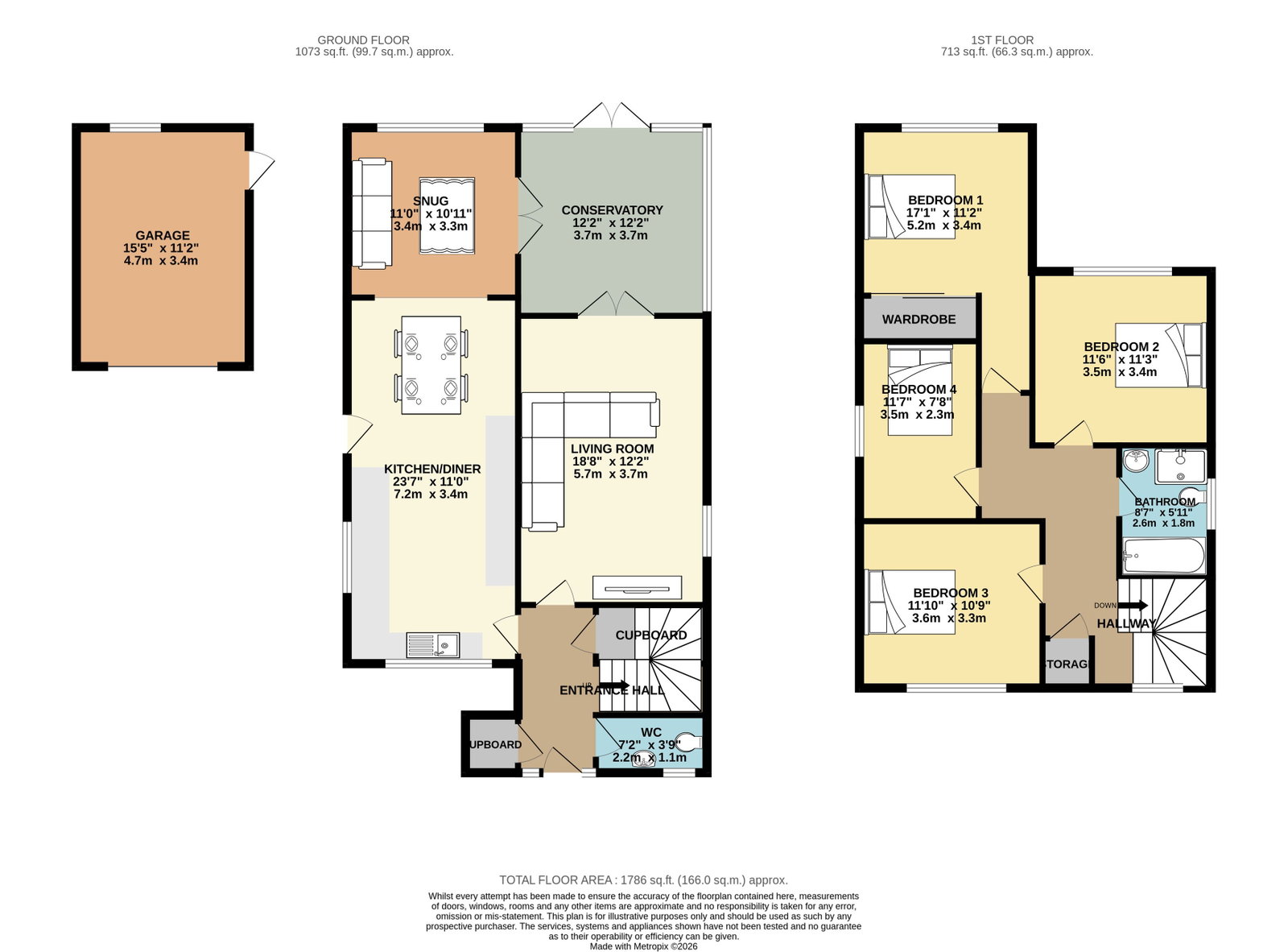 44, Angoods Lane, Chatteris floorplan