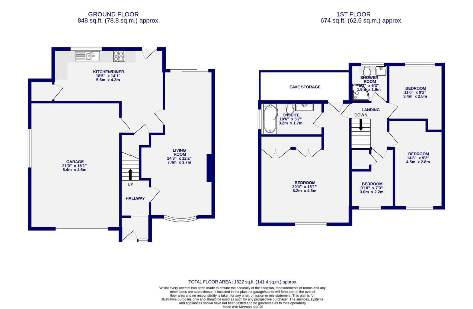 51, Kirklands, York floorplan