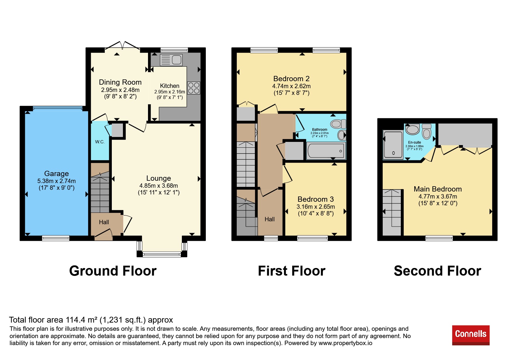 7, Blackthorn Mews, Carterton floorplan