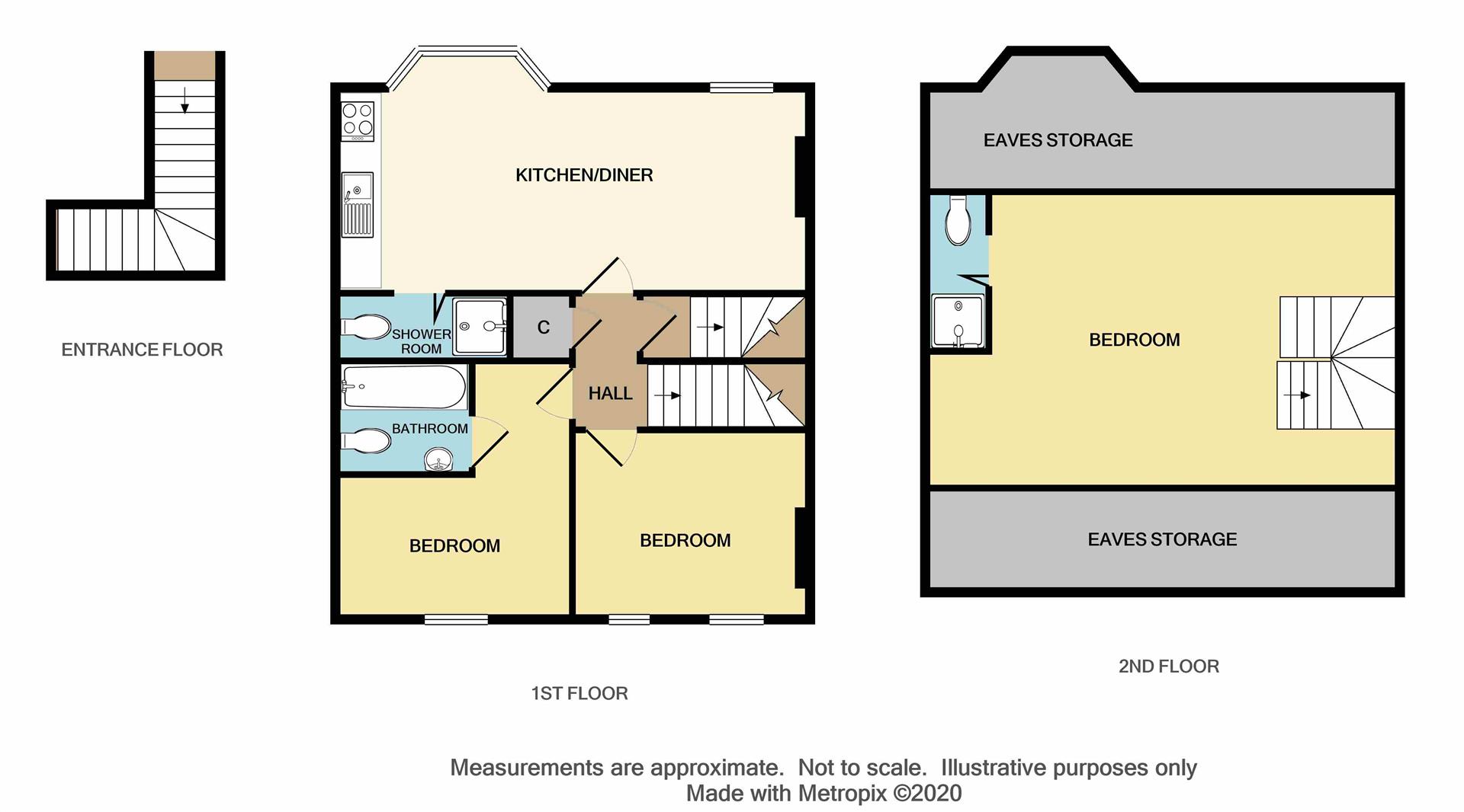 Flat 2, 22, Greenvale Road, London floorplan