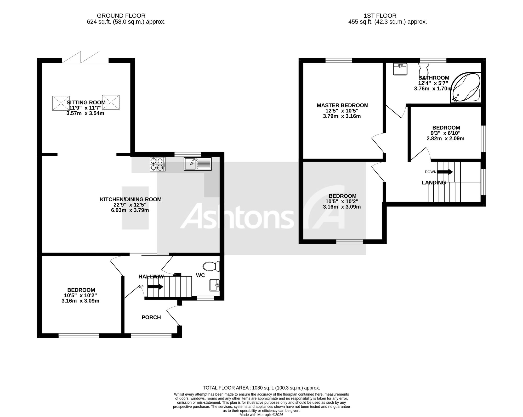13 Grosvenor Road, St. Helens floorplan