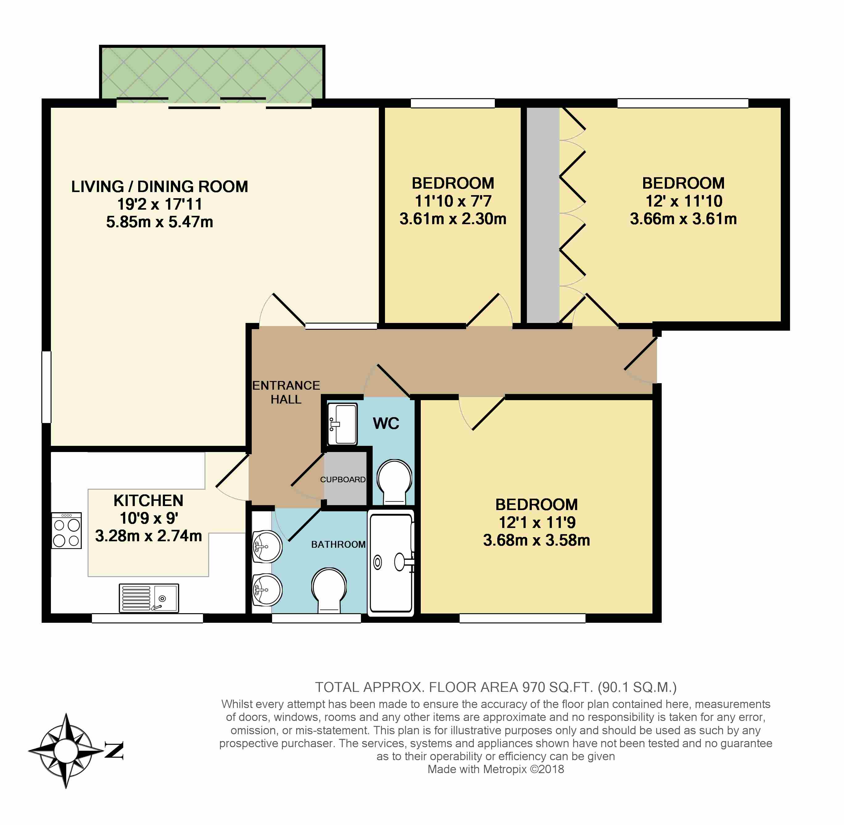 3 Bedrooms Flat for sale in Church Lane, Wexham SL3