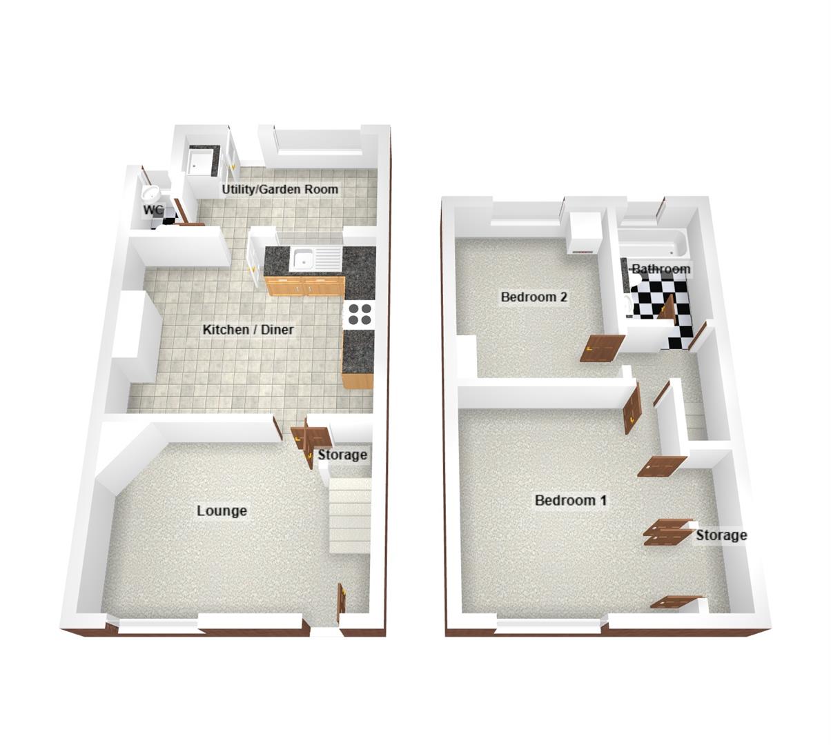17, Court Road, Swanage floorplan
