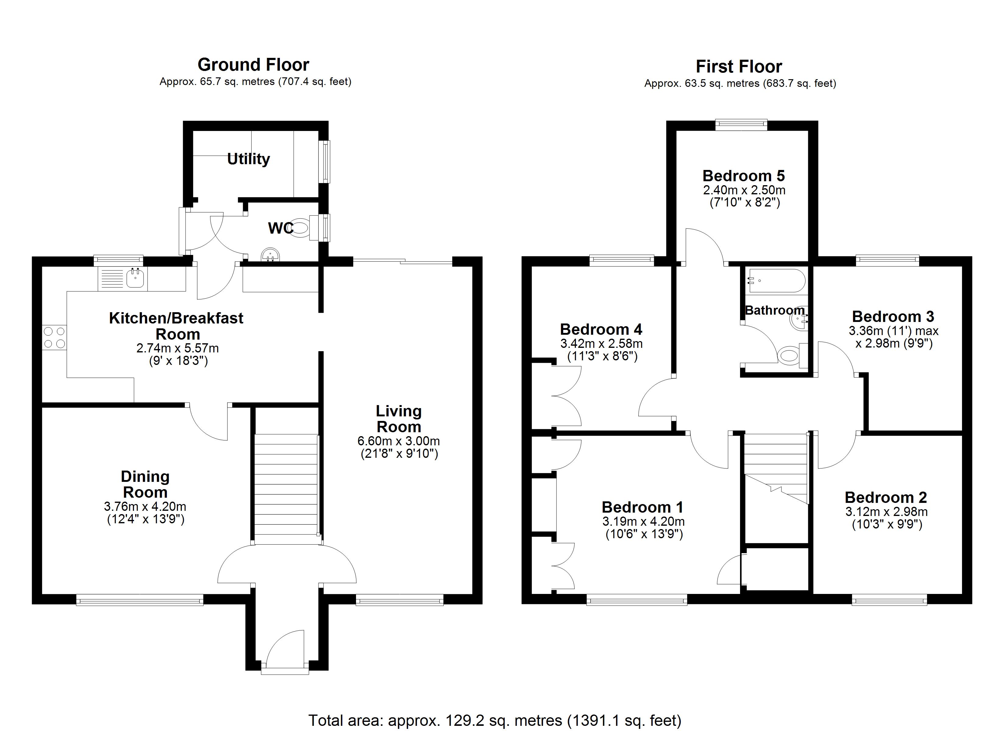 19, Marlborough Gardens, Faringdon floorplan