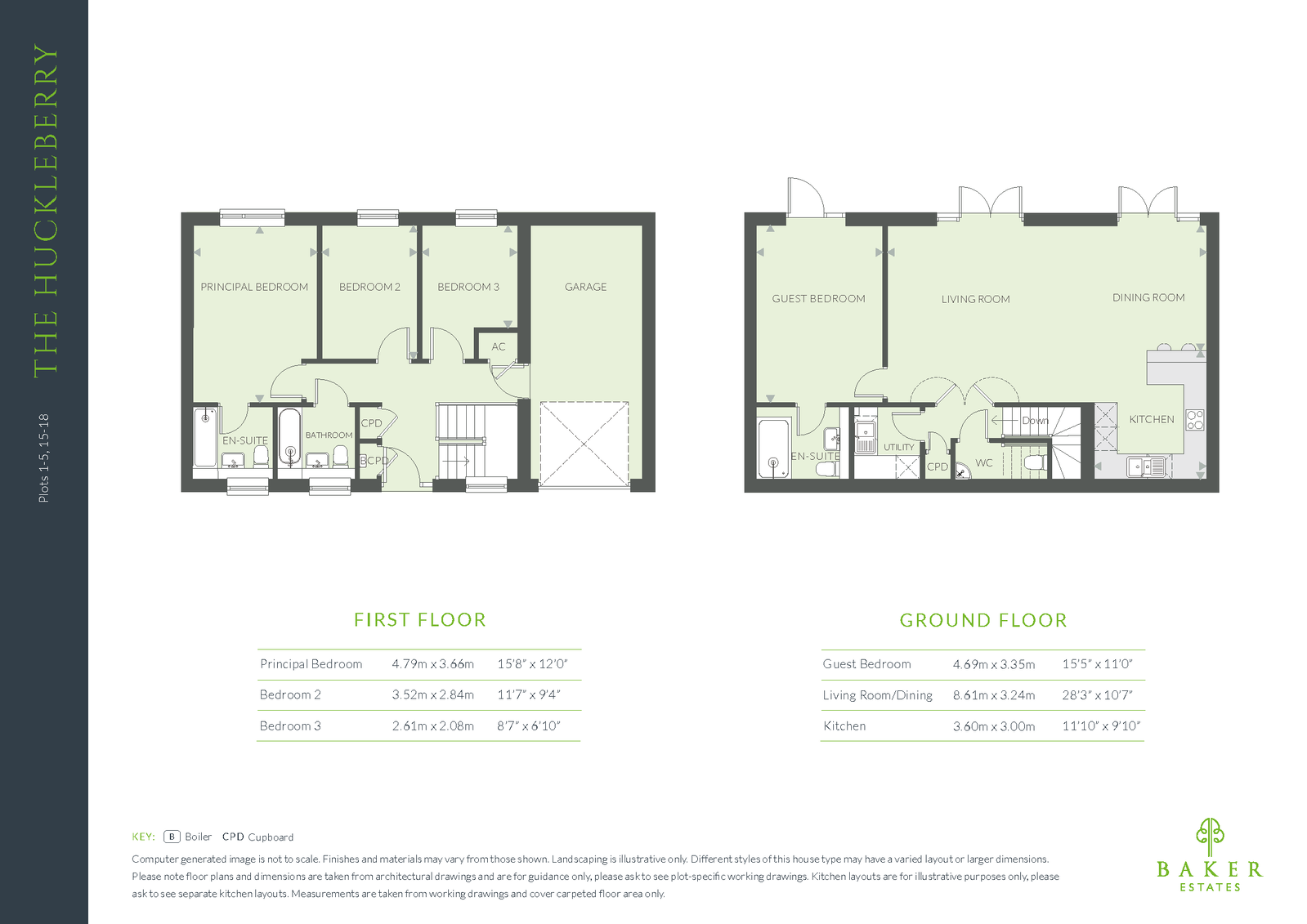 Plot 2, The Huckleberry, Norden Lane, Kingsbridge floorplan