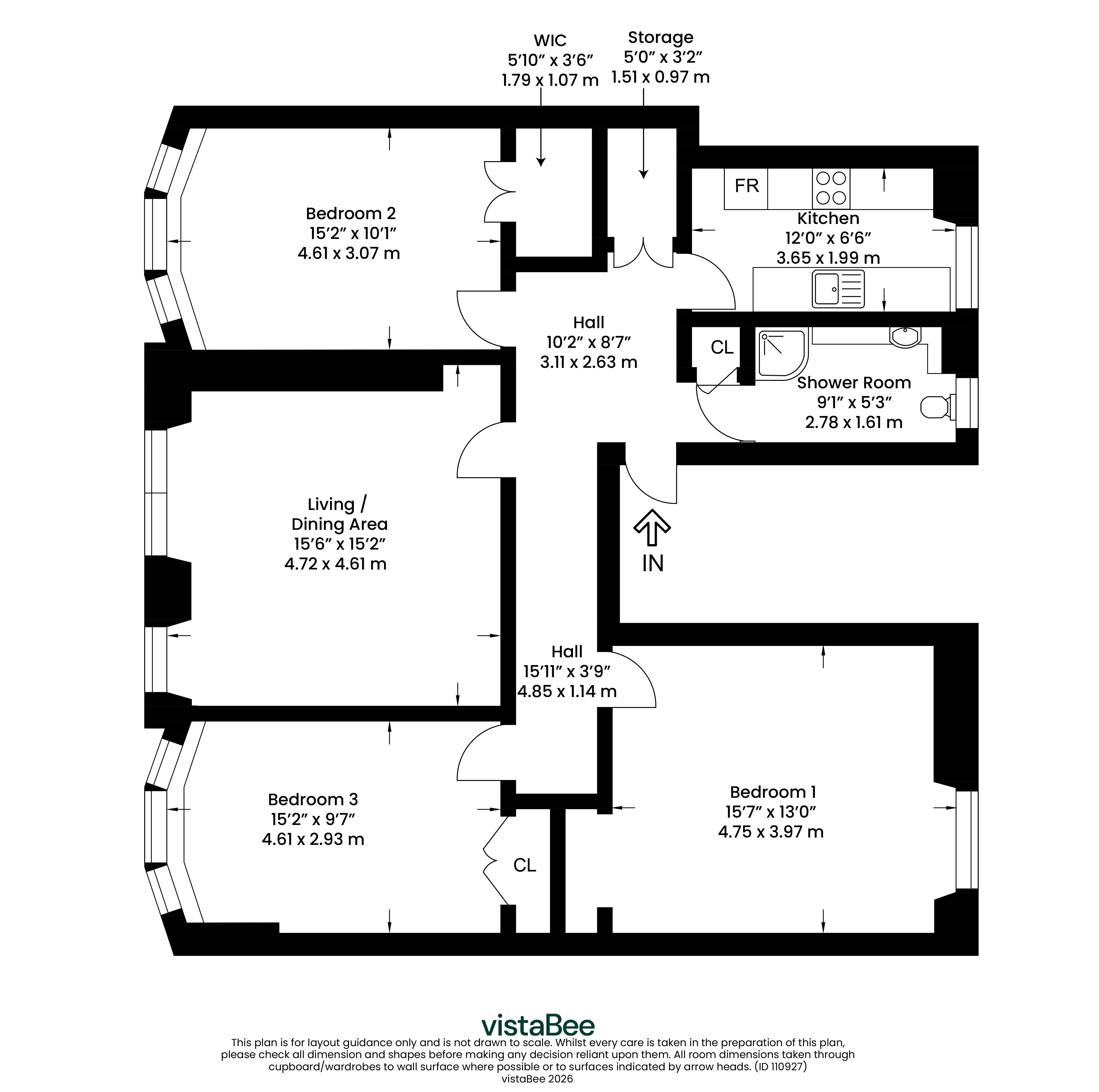6B,, Glencraig Street, North Lanarkshire floorplan