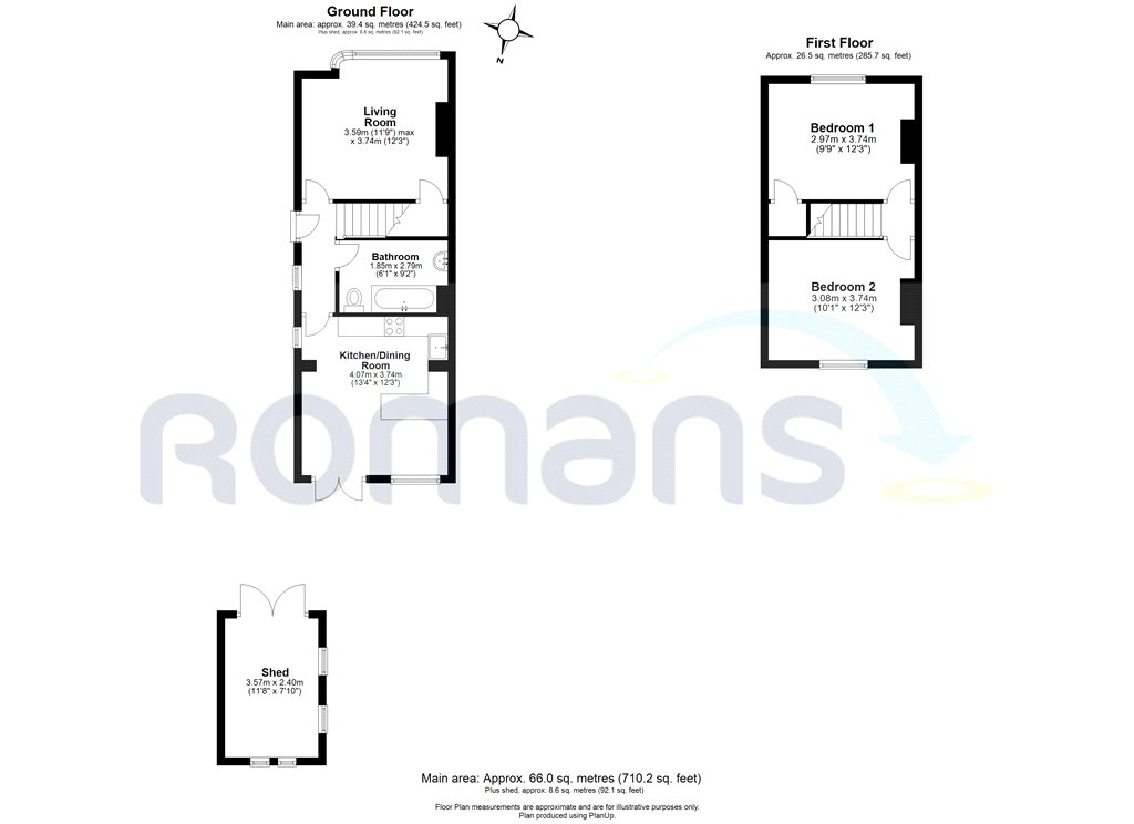 Silverdale Road, Earley, Reading RG6, 2 bedroom semidetached house for
