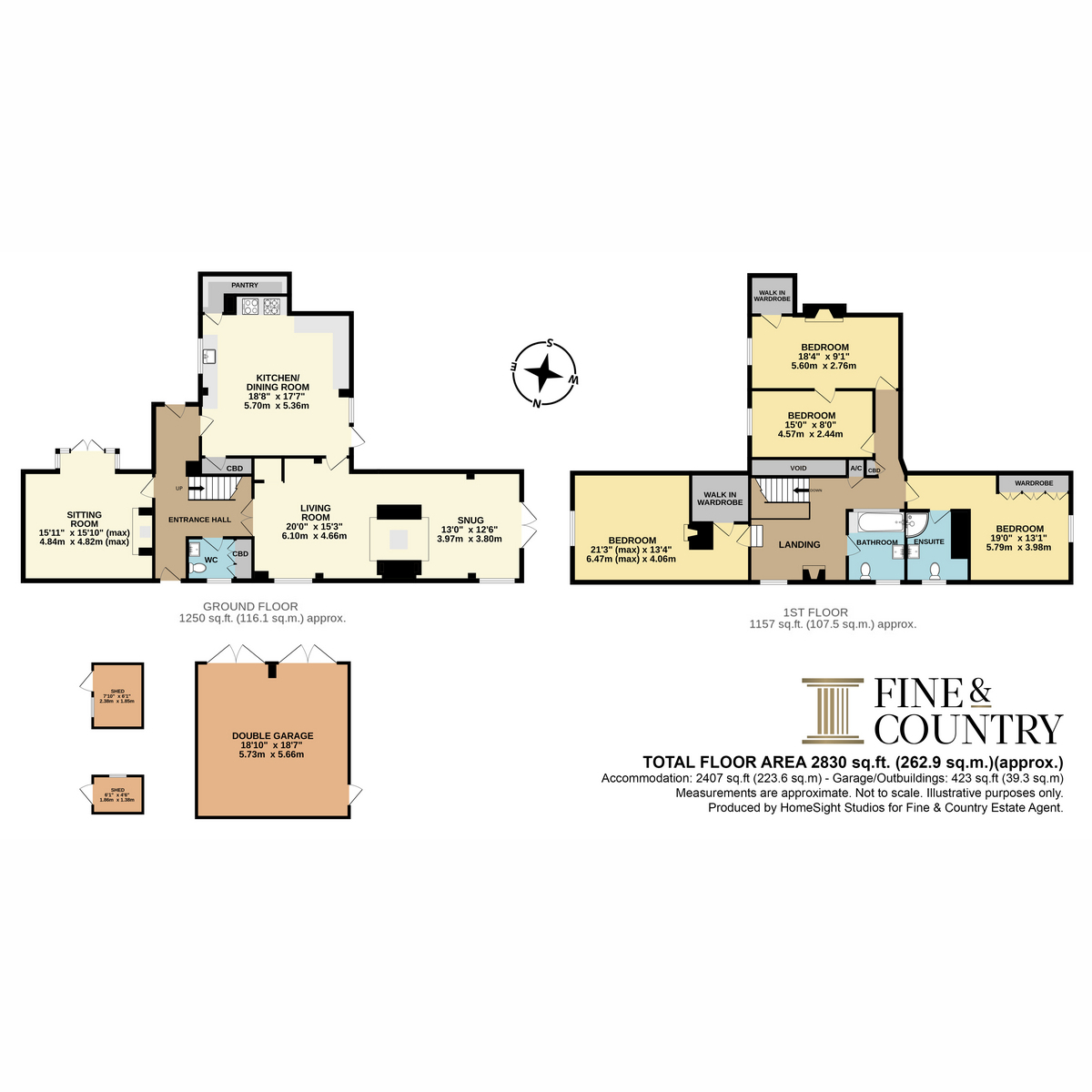 Southgate House, Shotford Road, Harleston floorplan