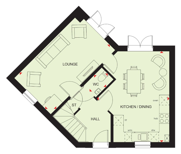 HA02666, York Way, Northampton floorplan