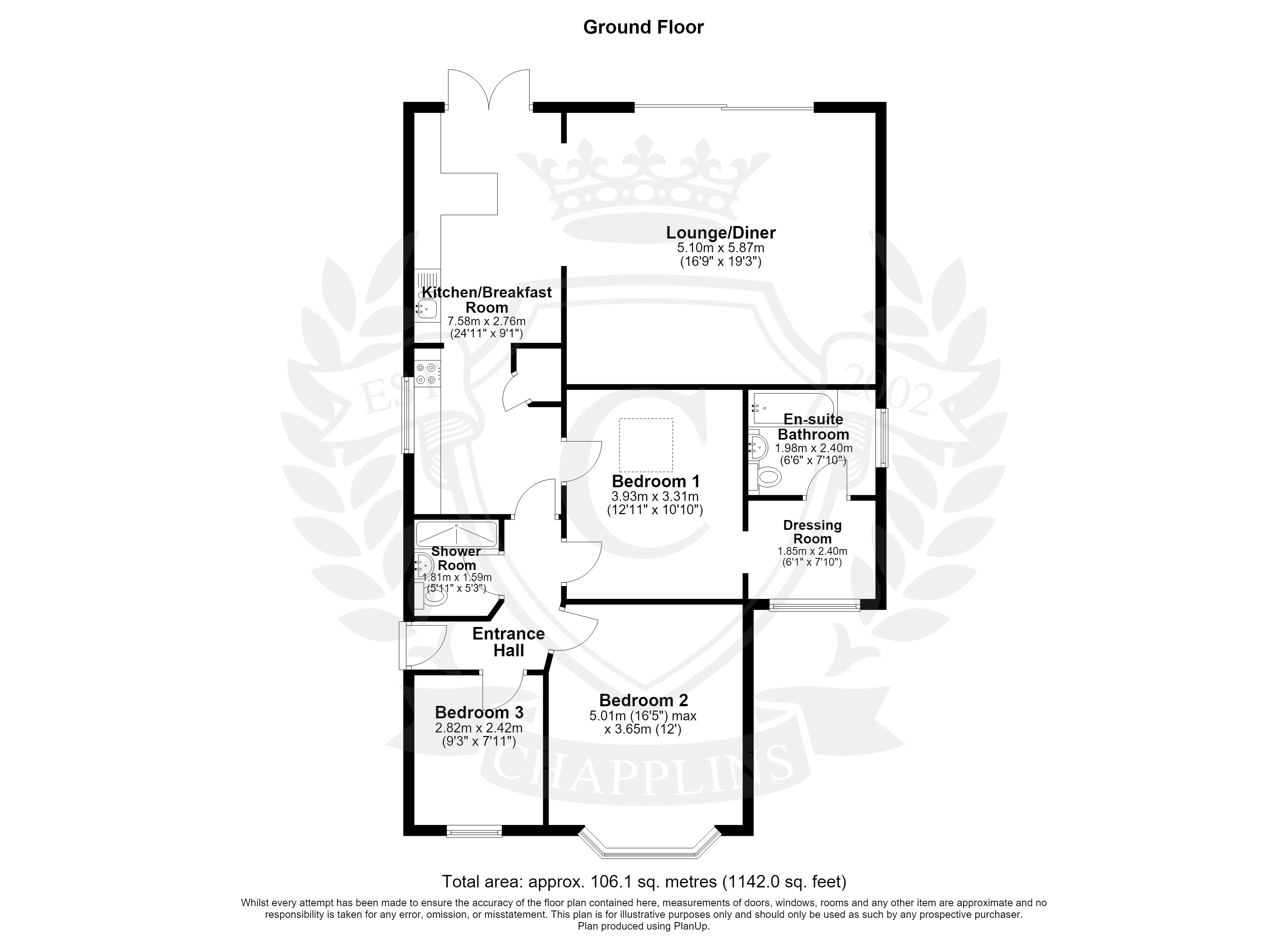 84, Abbey Road, Hampshire floorplan