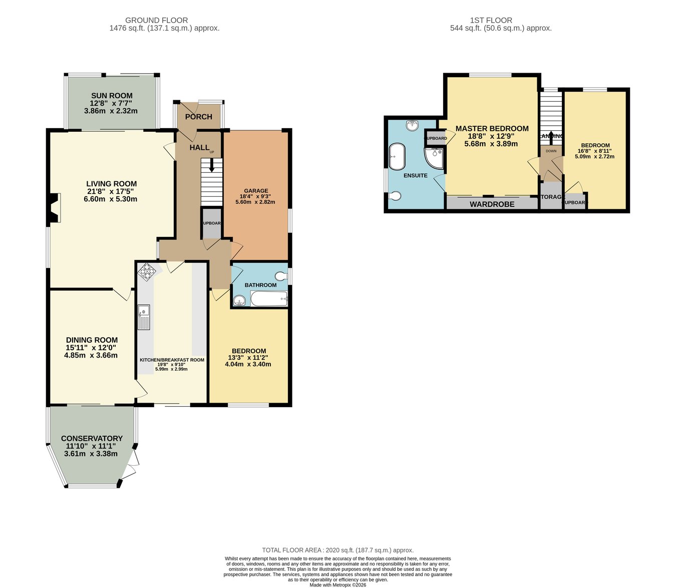 2, Ellerslie Lane, Bexhill-on-Sea floorplan