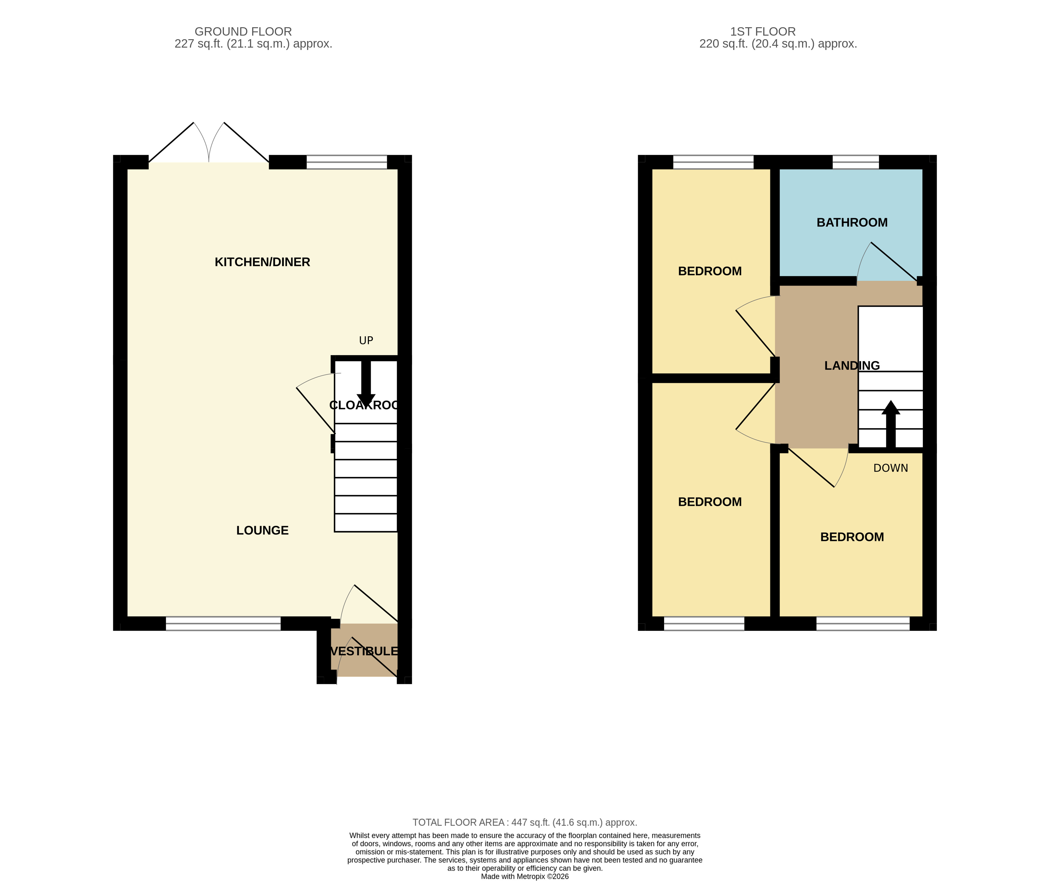 6, Fonthill Close, Merseyside floorplan