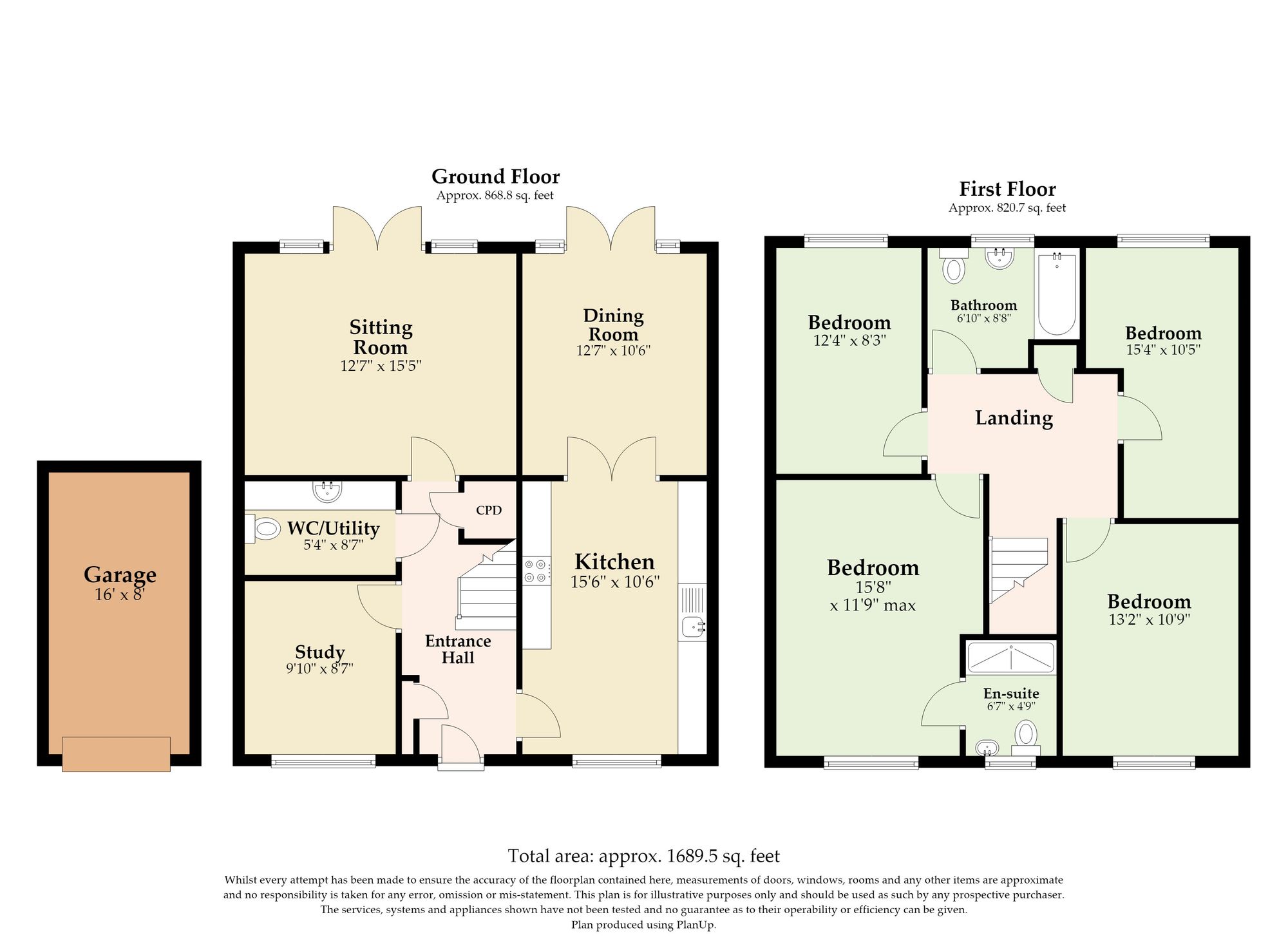 5 Duke Street, Stowmarket floorplan
