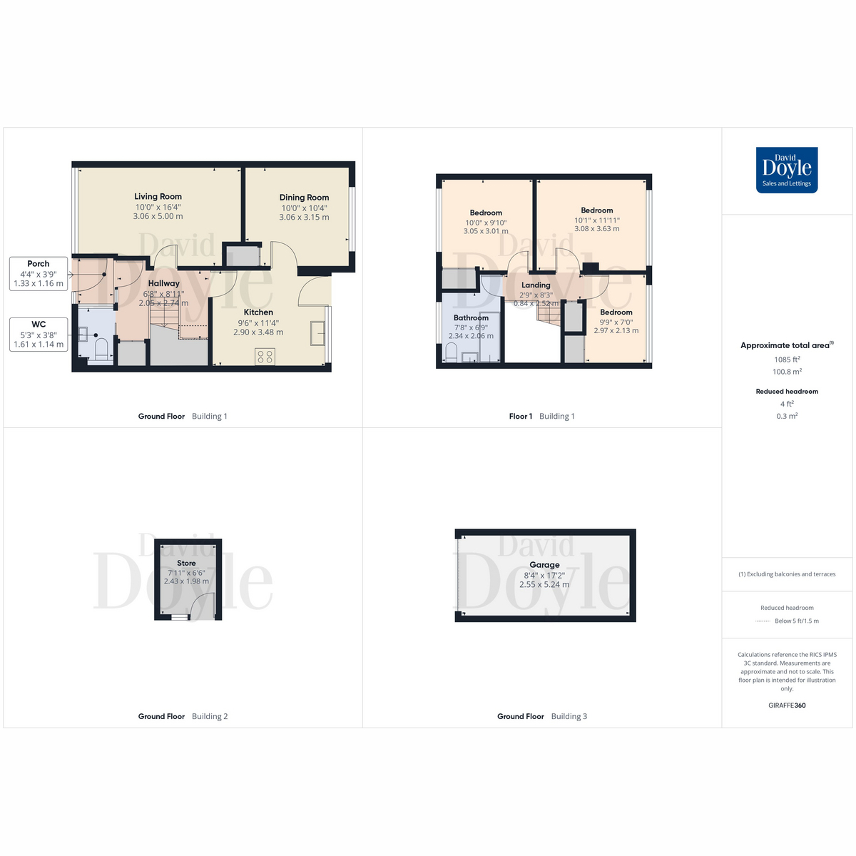 56, Aycliffe Drive, Hemel Hempstead floorplan