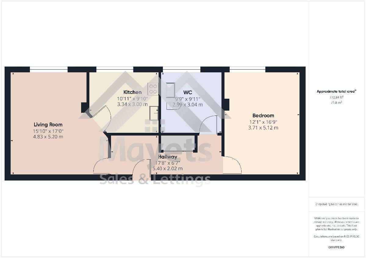 Oakfield House, Blackburn floorplan