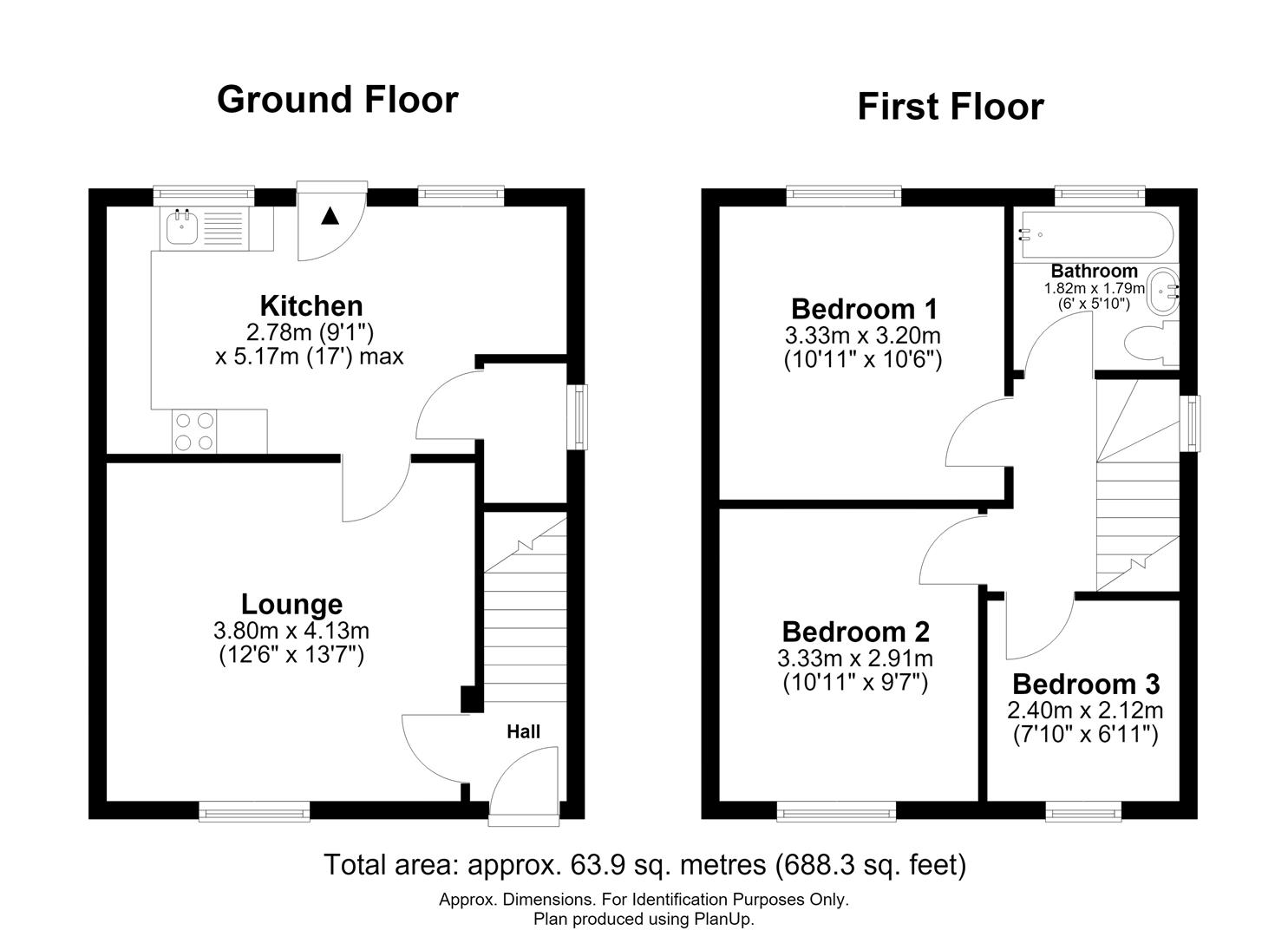 18, Woodland Avenue, Sutton-In-Ashfield floorplan