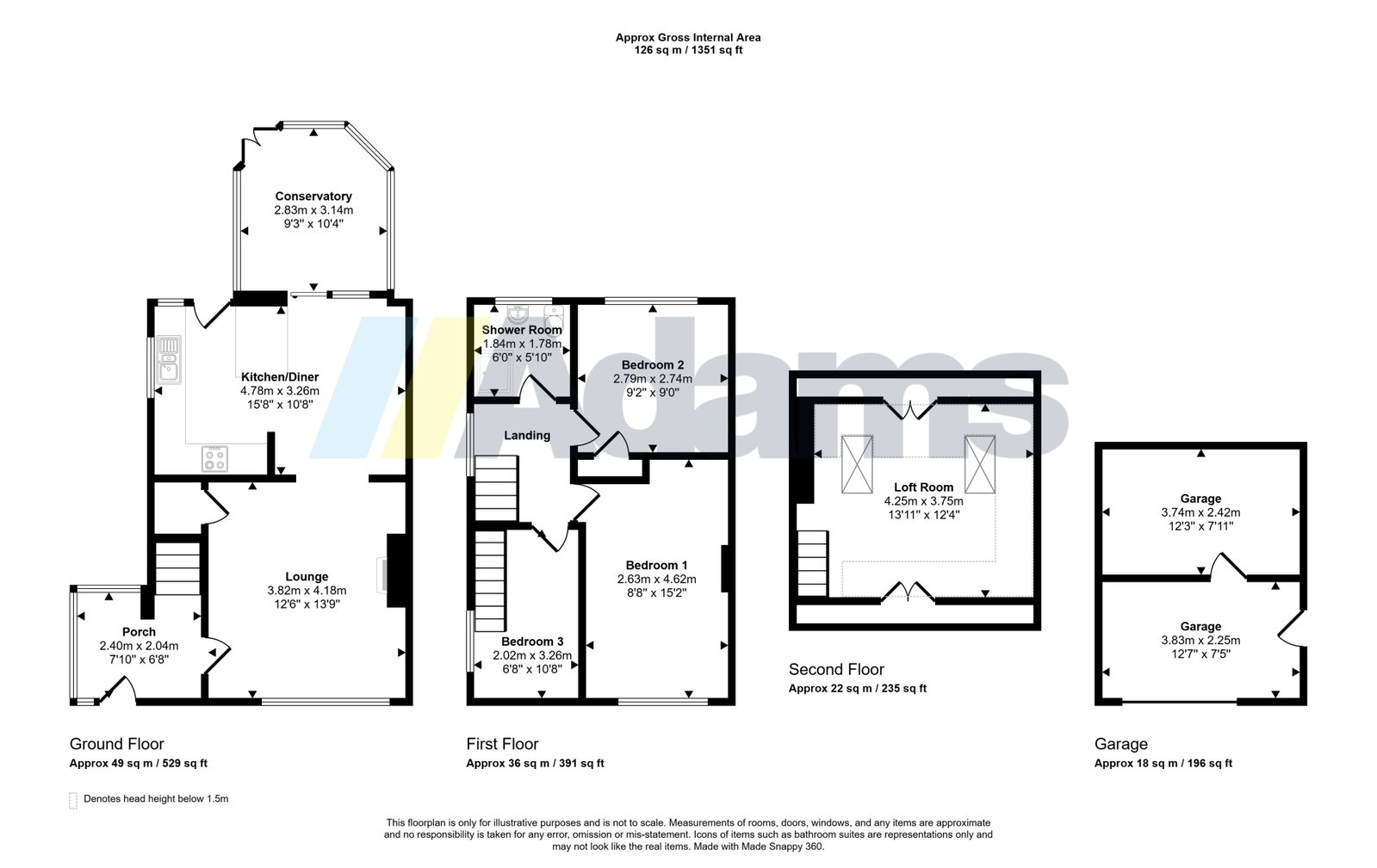 37, Cowan Way, Widnes floorplan