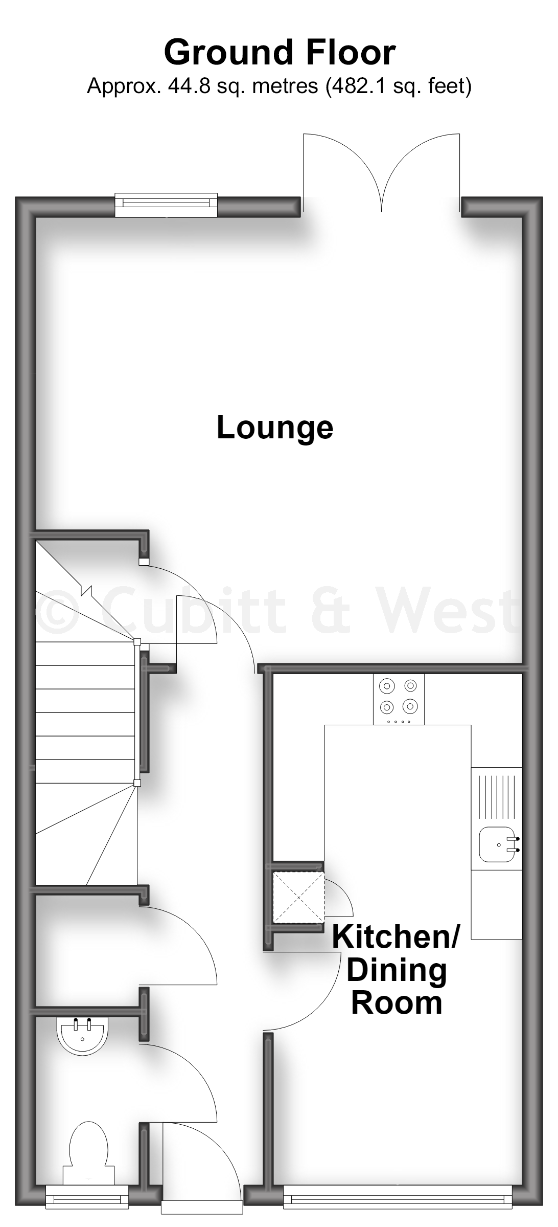 3, Brewers Way, Faygate floorplan