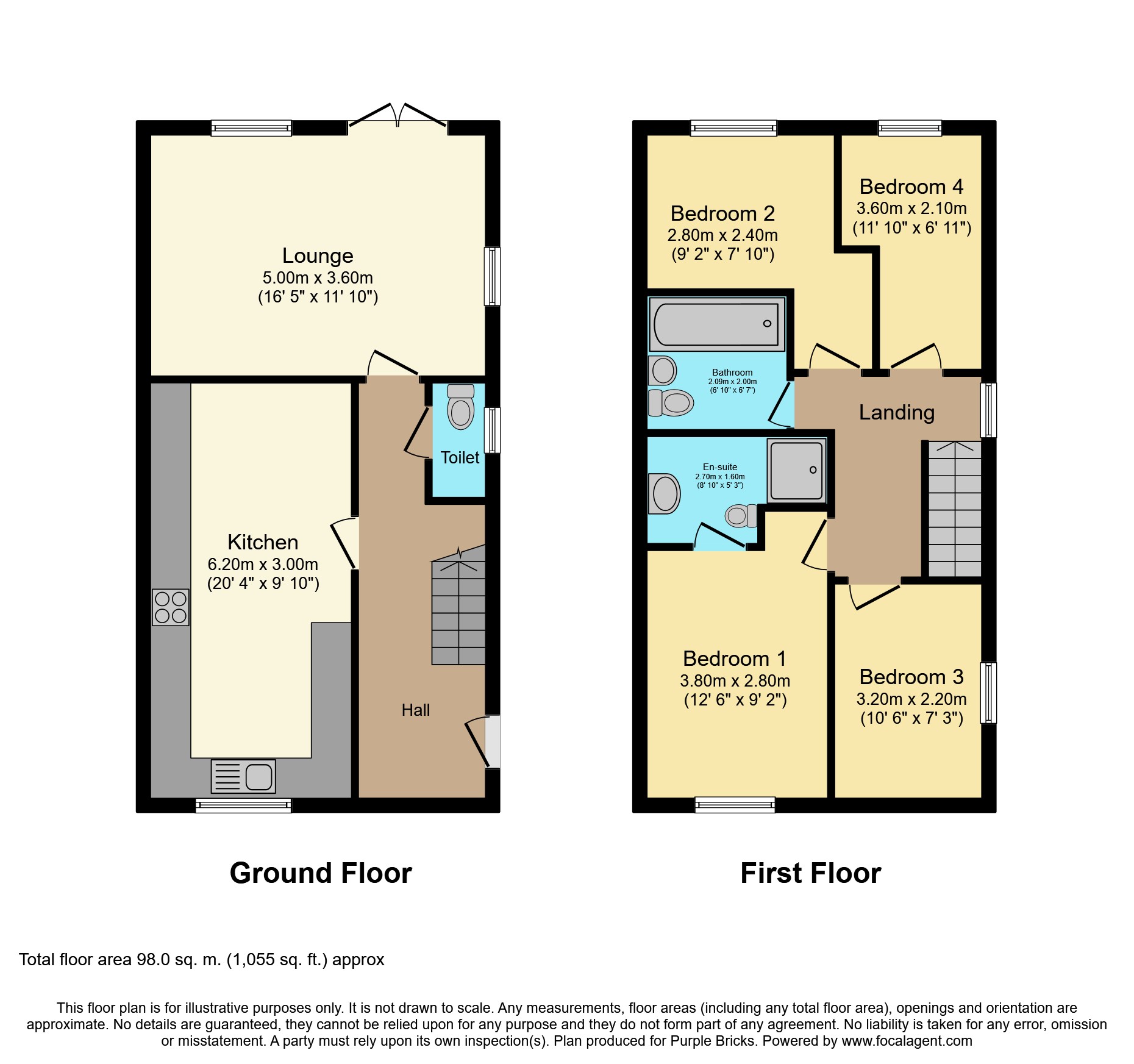 4 Bedrooms End terrace house for sale in Fortuna Mead, Leighton Buzzard LU7