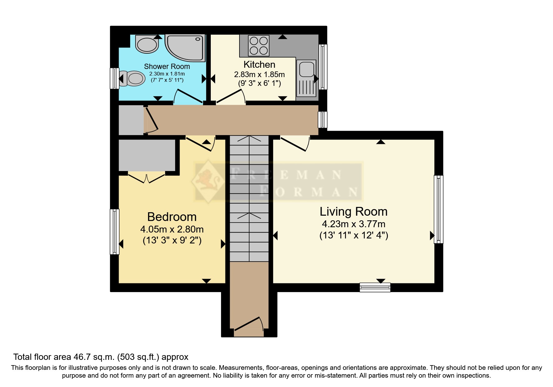 Flat 21, Parkside,, Alexandra Road, East Sussex floorplan