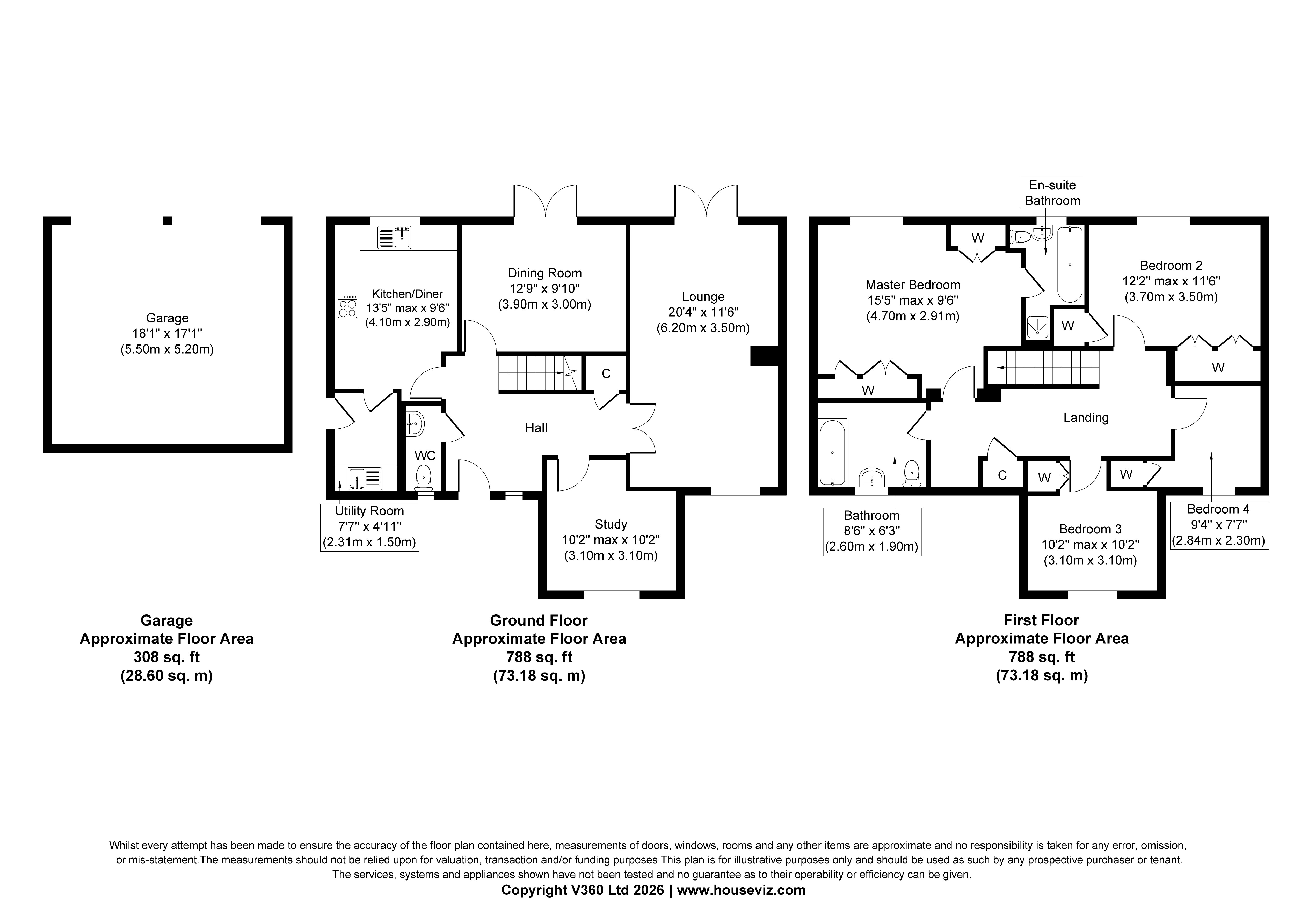 17, Cordwainer Close, Haverhill floorplan