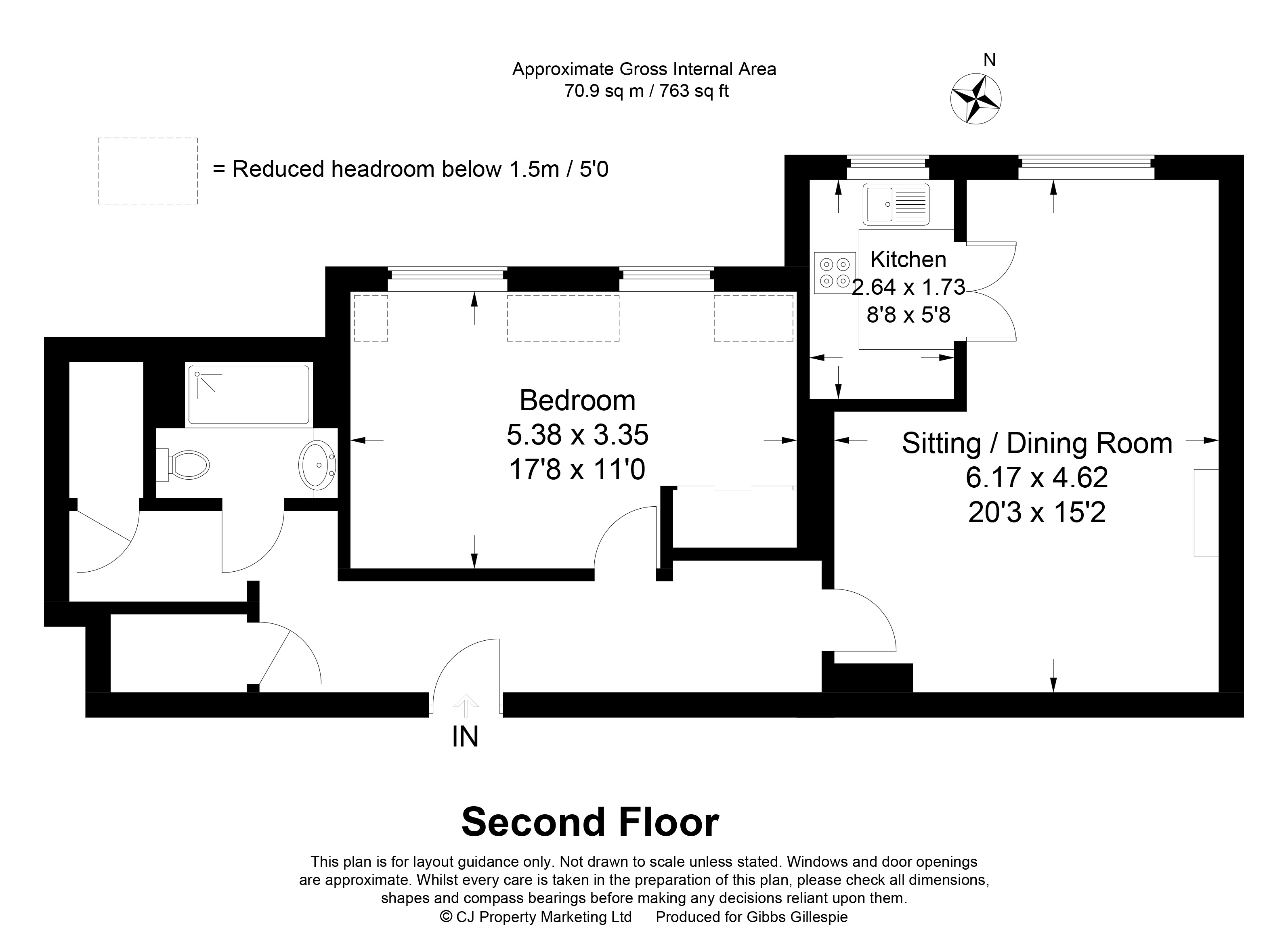 1 Bedrooms Flat for sale in Flat 24, Archer Court, 43 Chesham Road, Amersham HP6