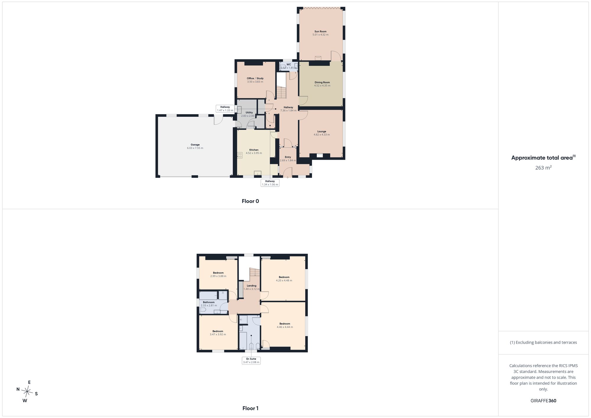 The Vicarage, Stanley floorplan