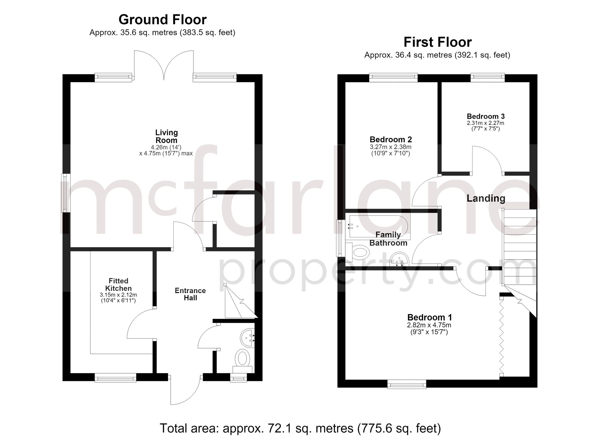 20 Station Road, Swindon floorplan