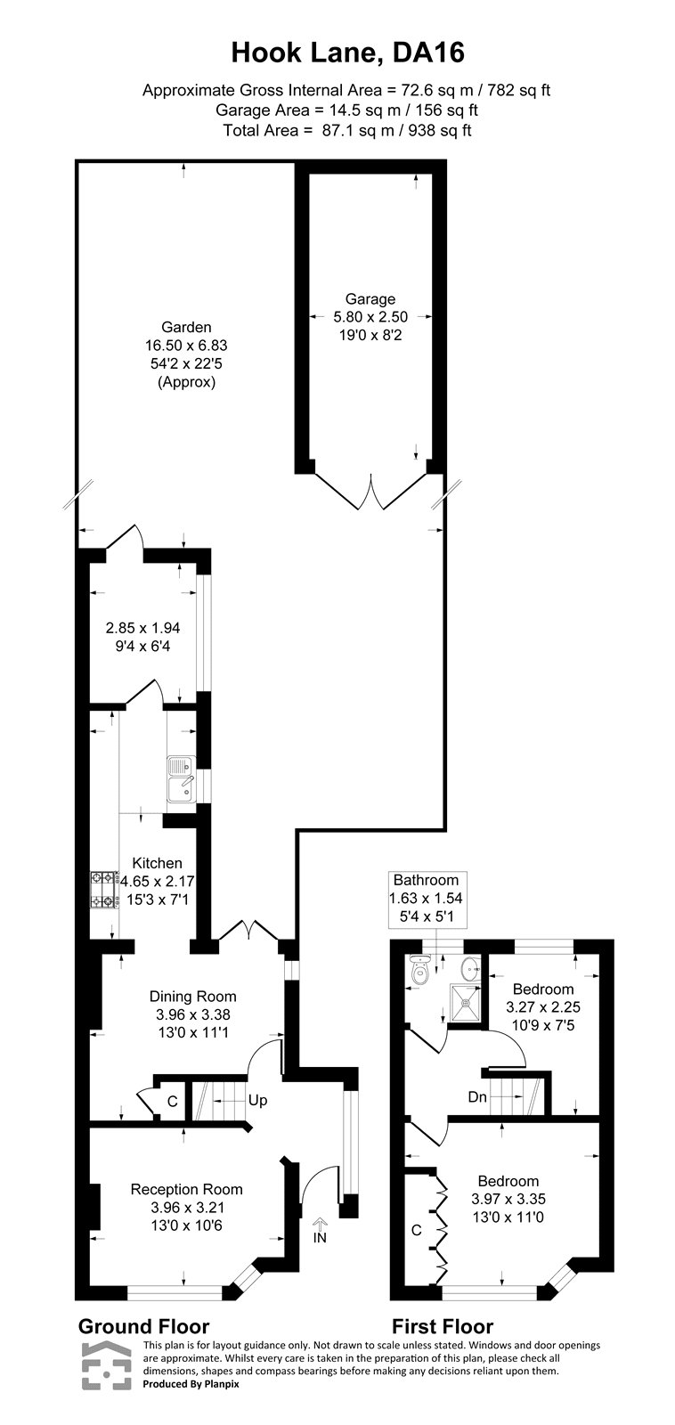 35, Hook Lane, Kent floorplan
