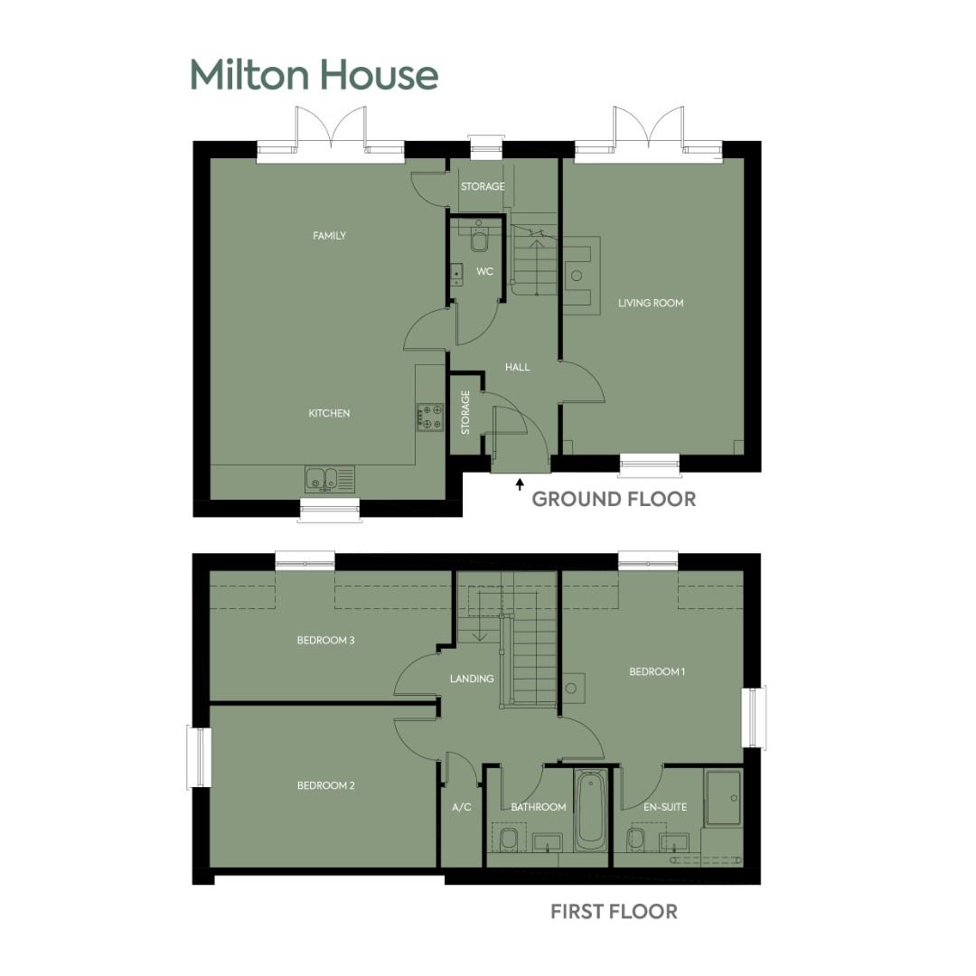 Milton House, Old Malthouse, Langton Matravers floorplan