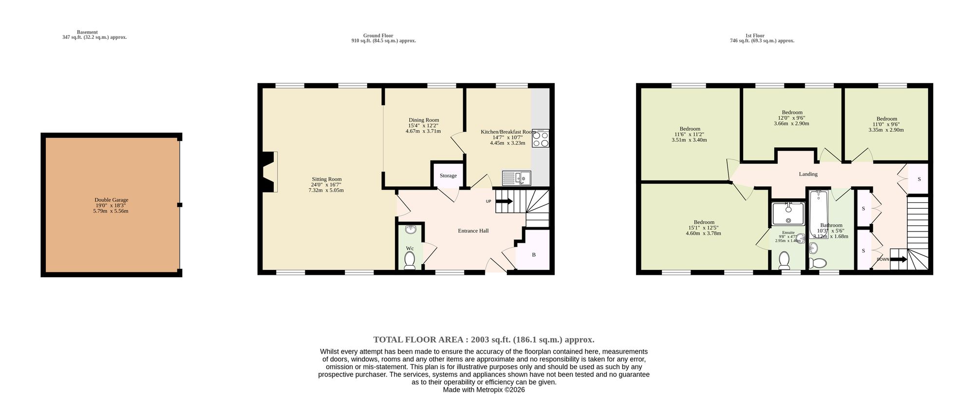 19 St. Georges, Wymondham floorplan