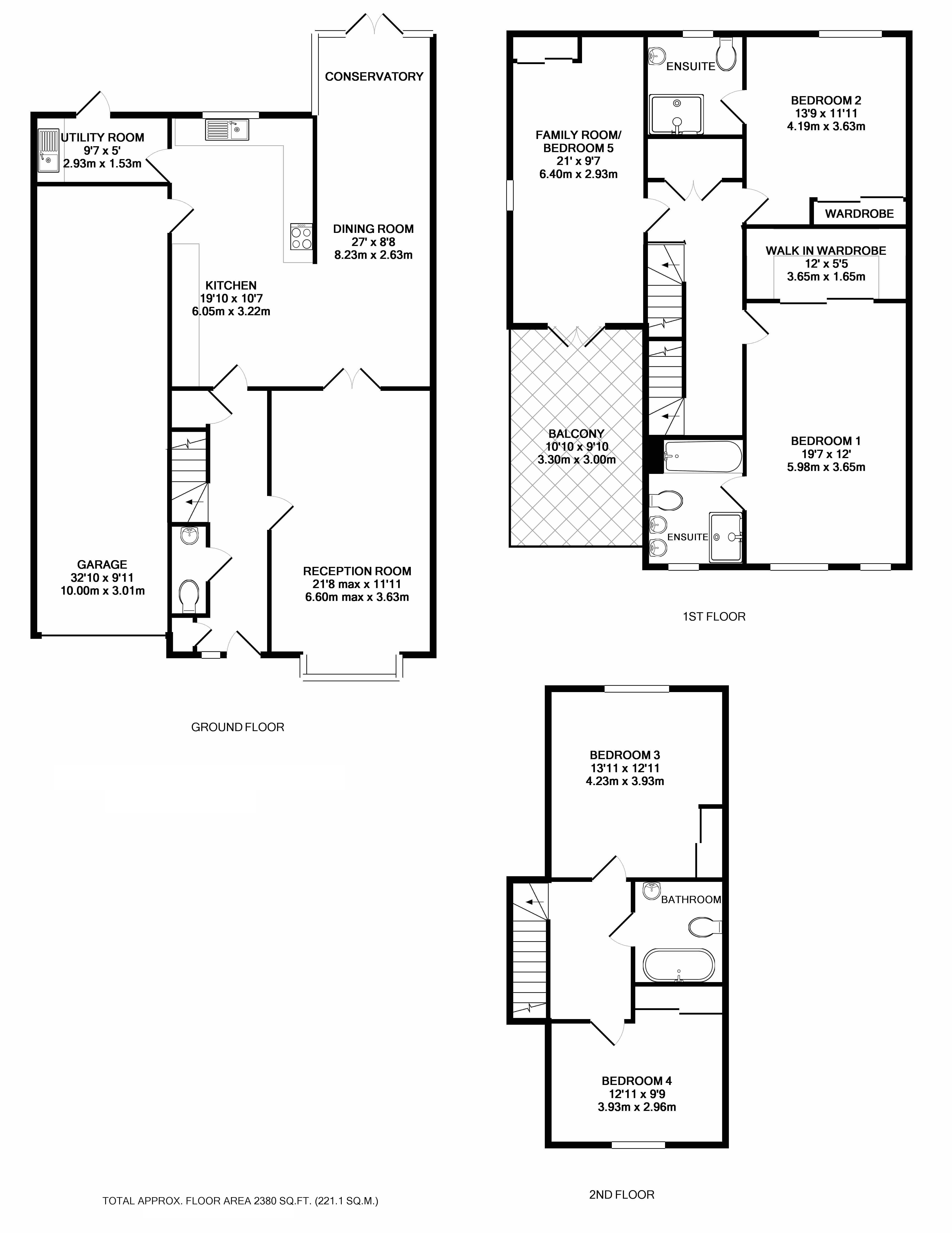 5 bed detached house for sale in Greenhurst Drive, East Grinstead RH19