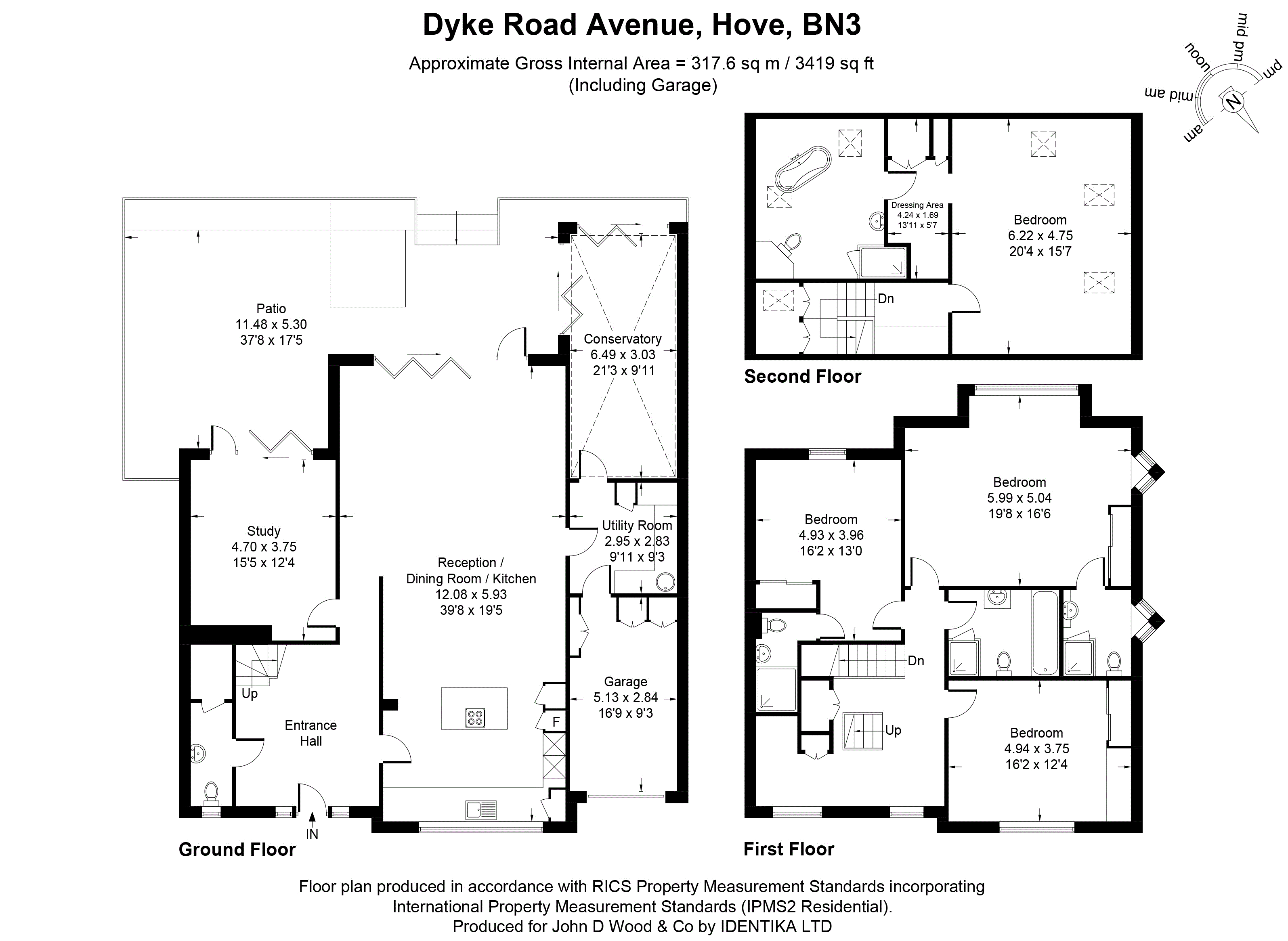 75B, Dyke Road Avenue, East Sussex floorplan