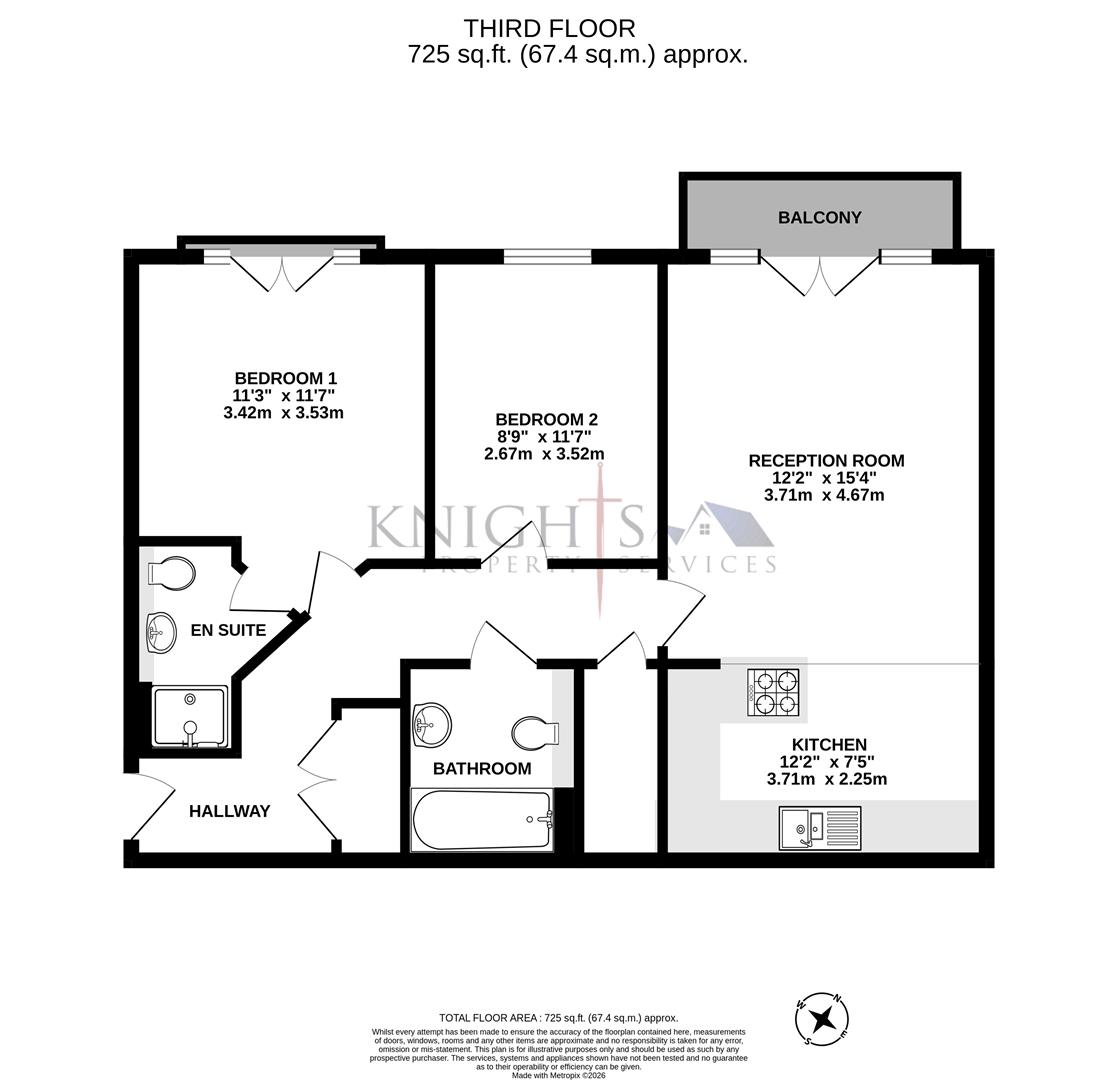 245, Luscinia View, Reading floorplan